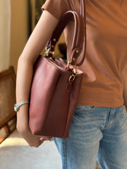 Tri-Section Handbag