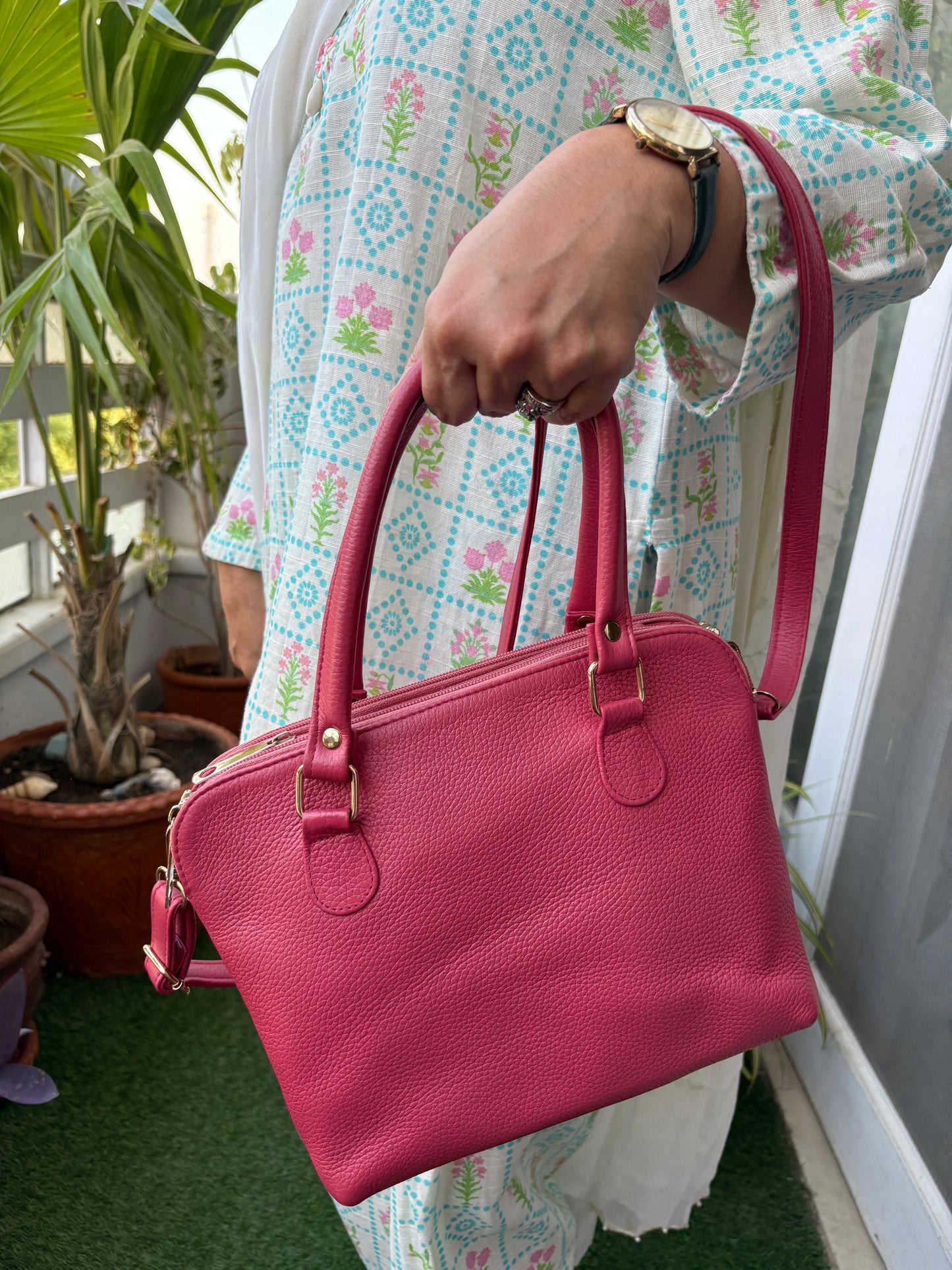 Tri-Section Handbag (Mini)