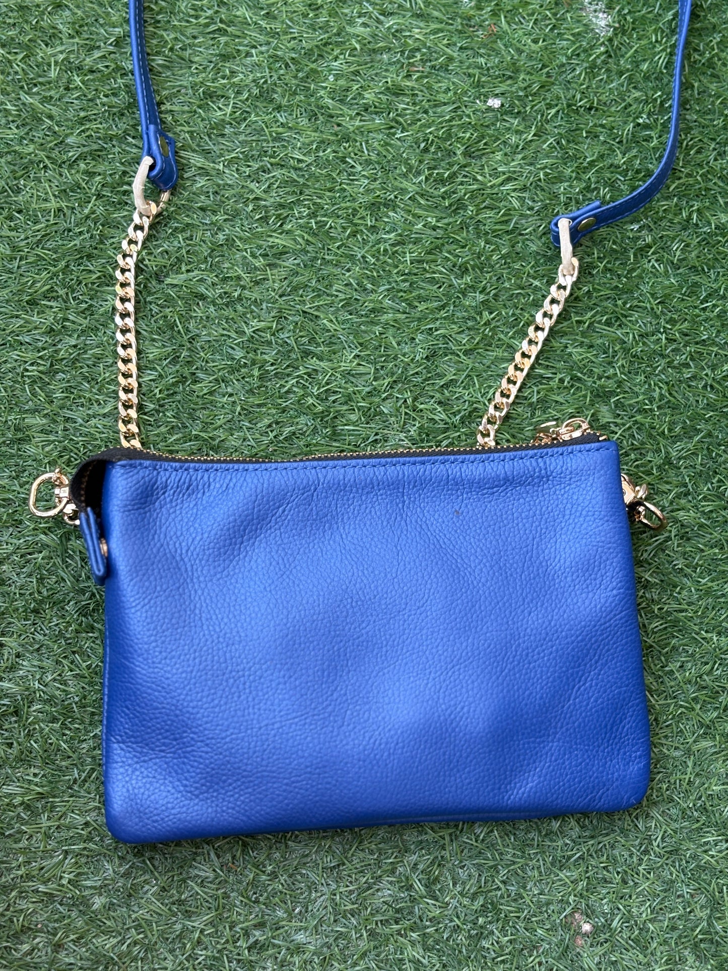 Double Zip Crossbody Bag