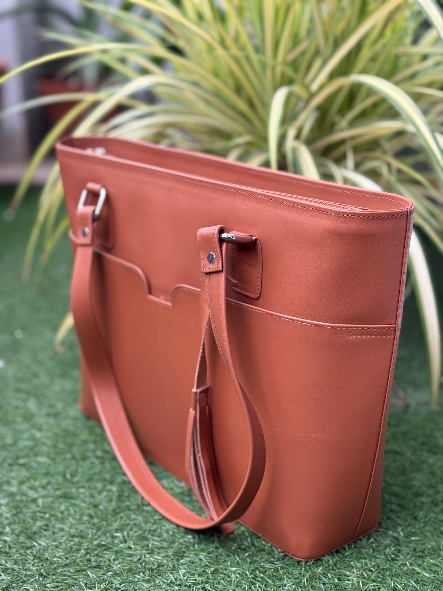 Zipper Tote Bag