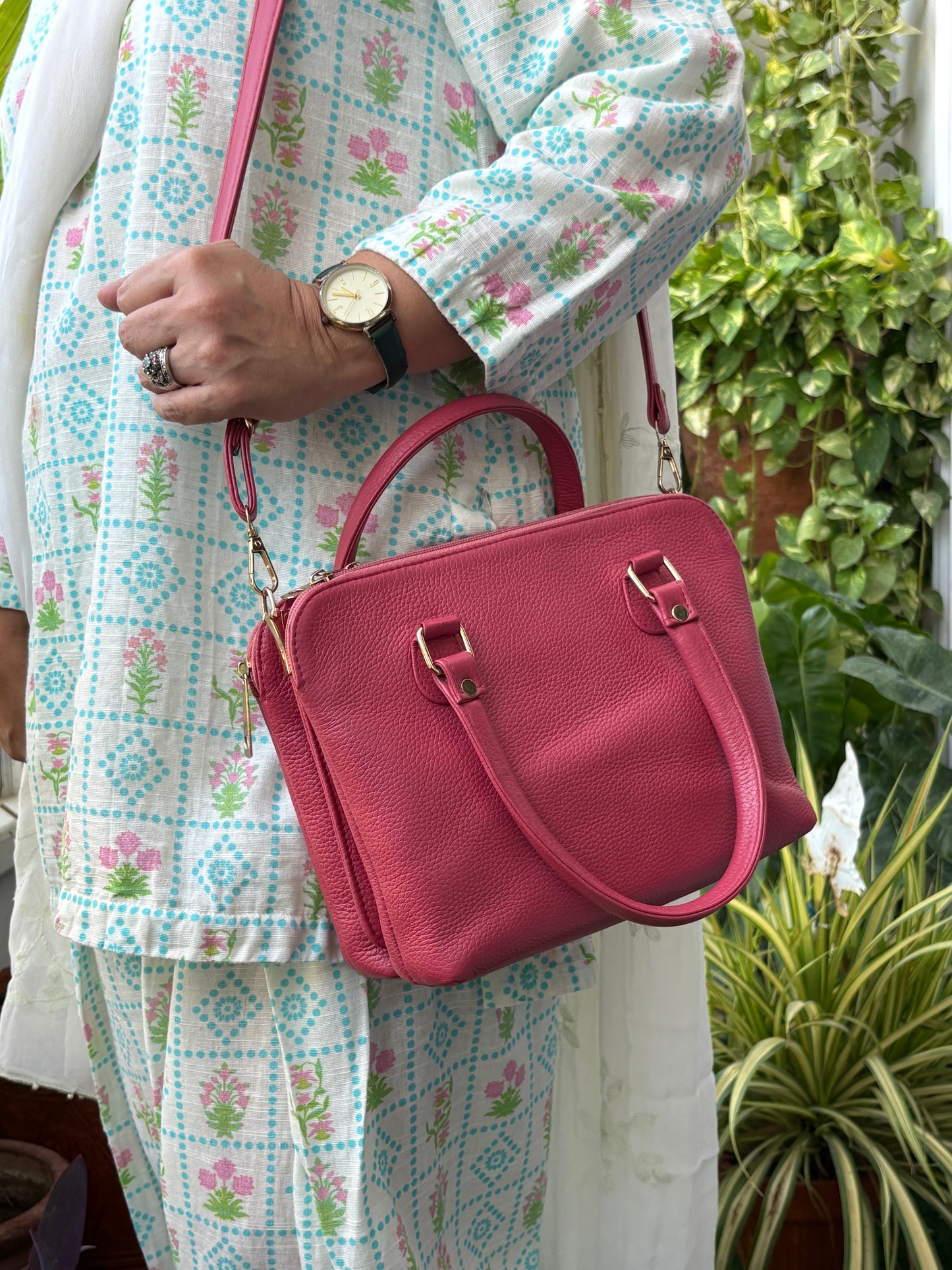 Tri-Section Handbag (Mini)