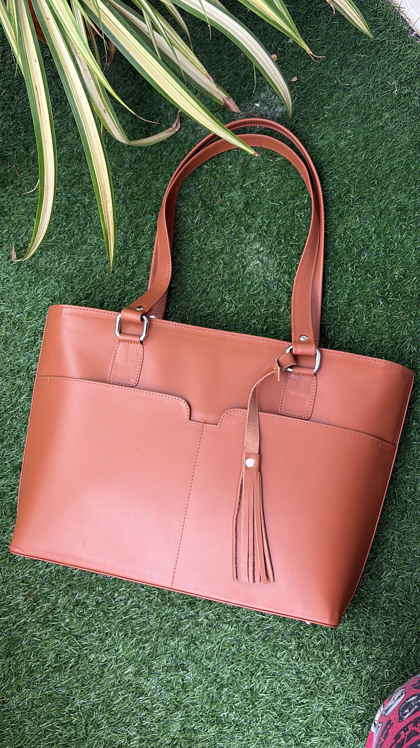 Zipper Tote Bag