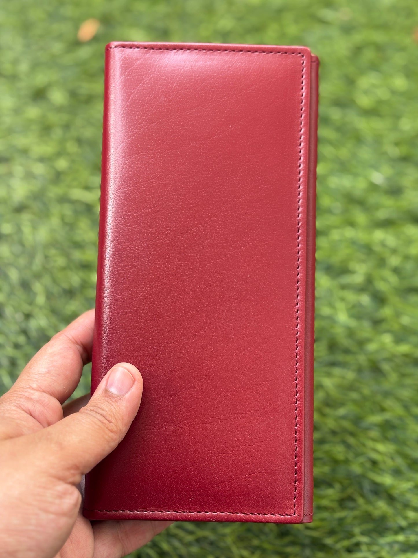 Buttoned Long Wallet