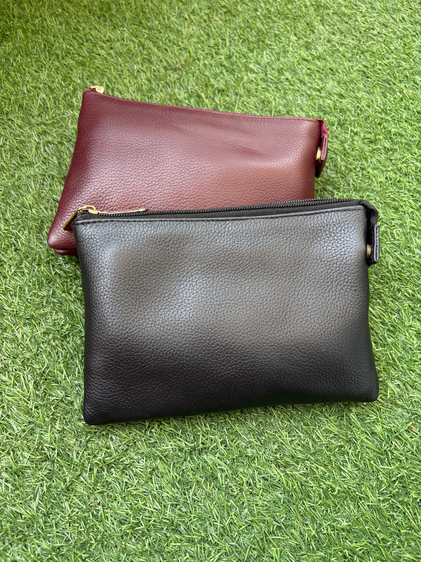 Double Zip Crossbody Bag