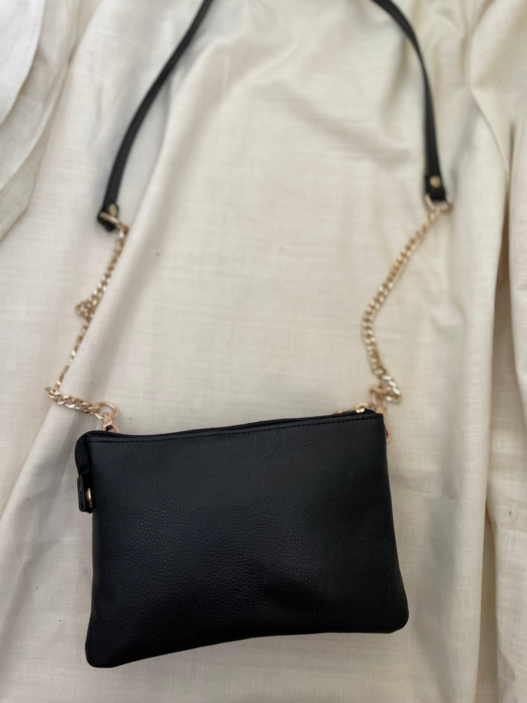 Double Zip Crossbody Bag