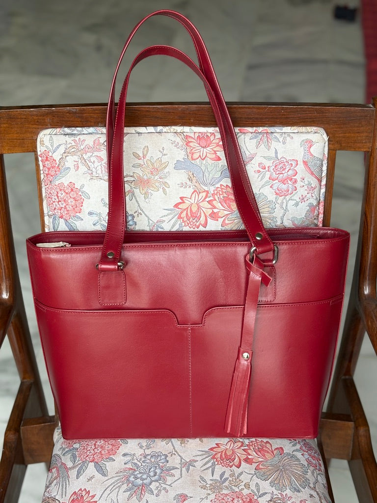 Zipper Tote Bag
