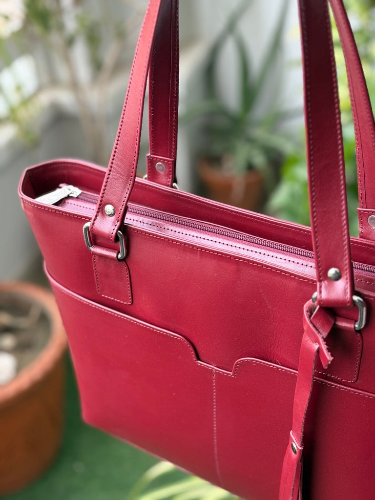 Zipper Tote Bag