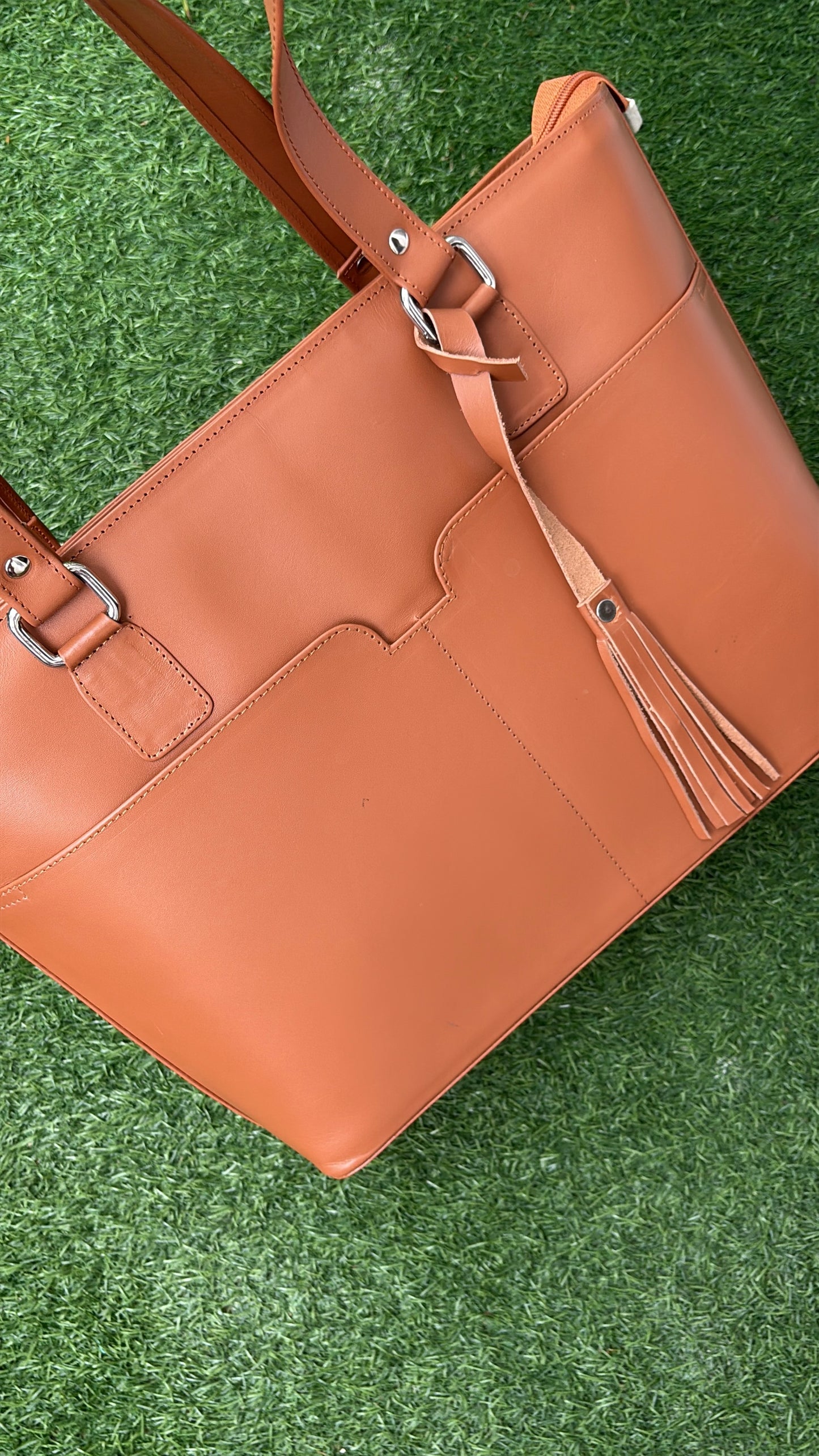 Zipper Tote Bag