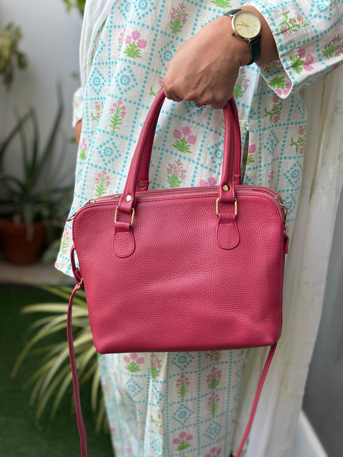 Tri-Section Handbag (Mini)