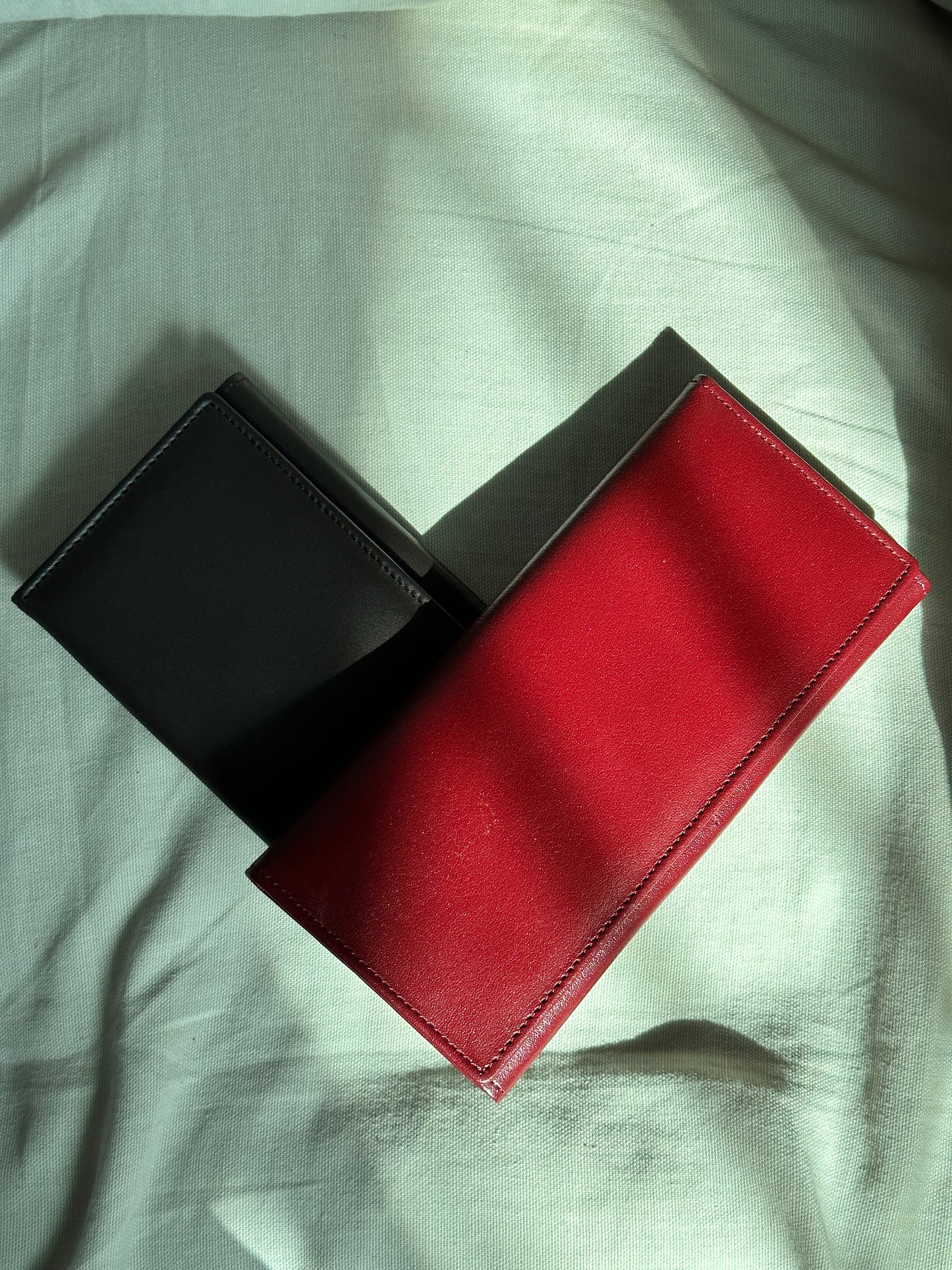 Buttoned Long Wallet