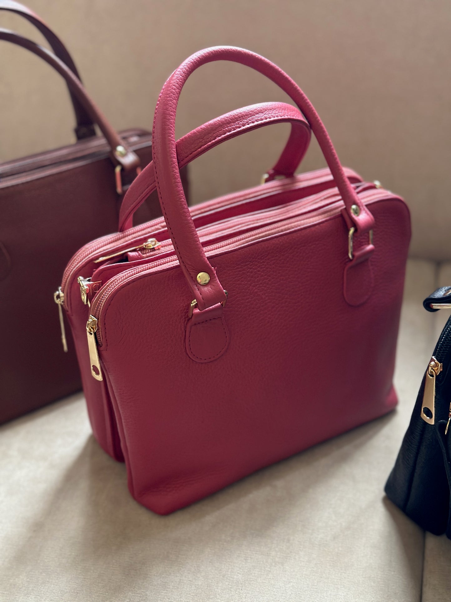 Tri-Section Handbag (Mini)