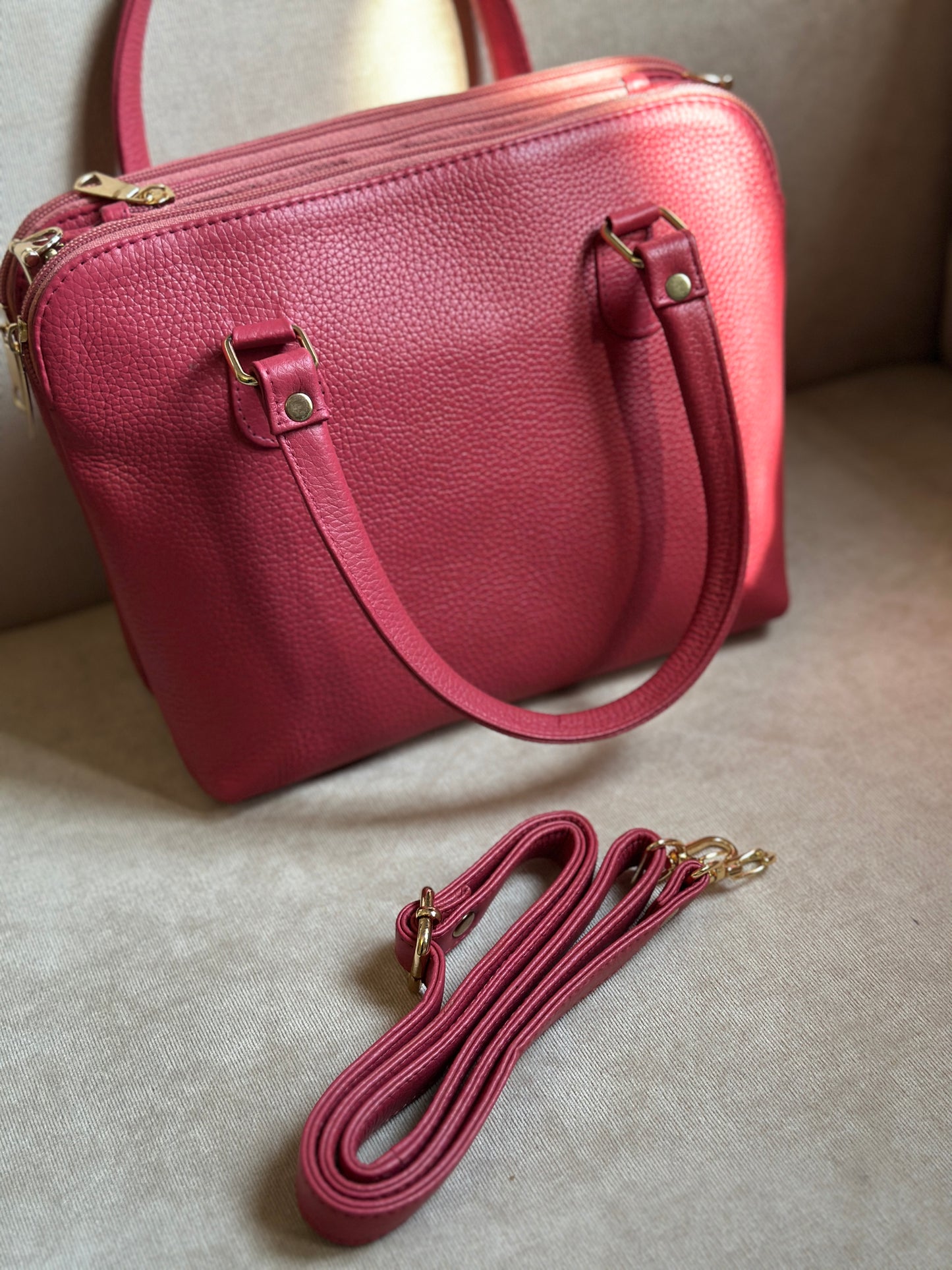 Tri-Section Handbag (Mini)