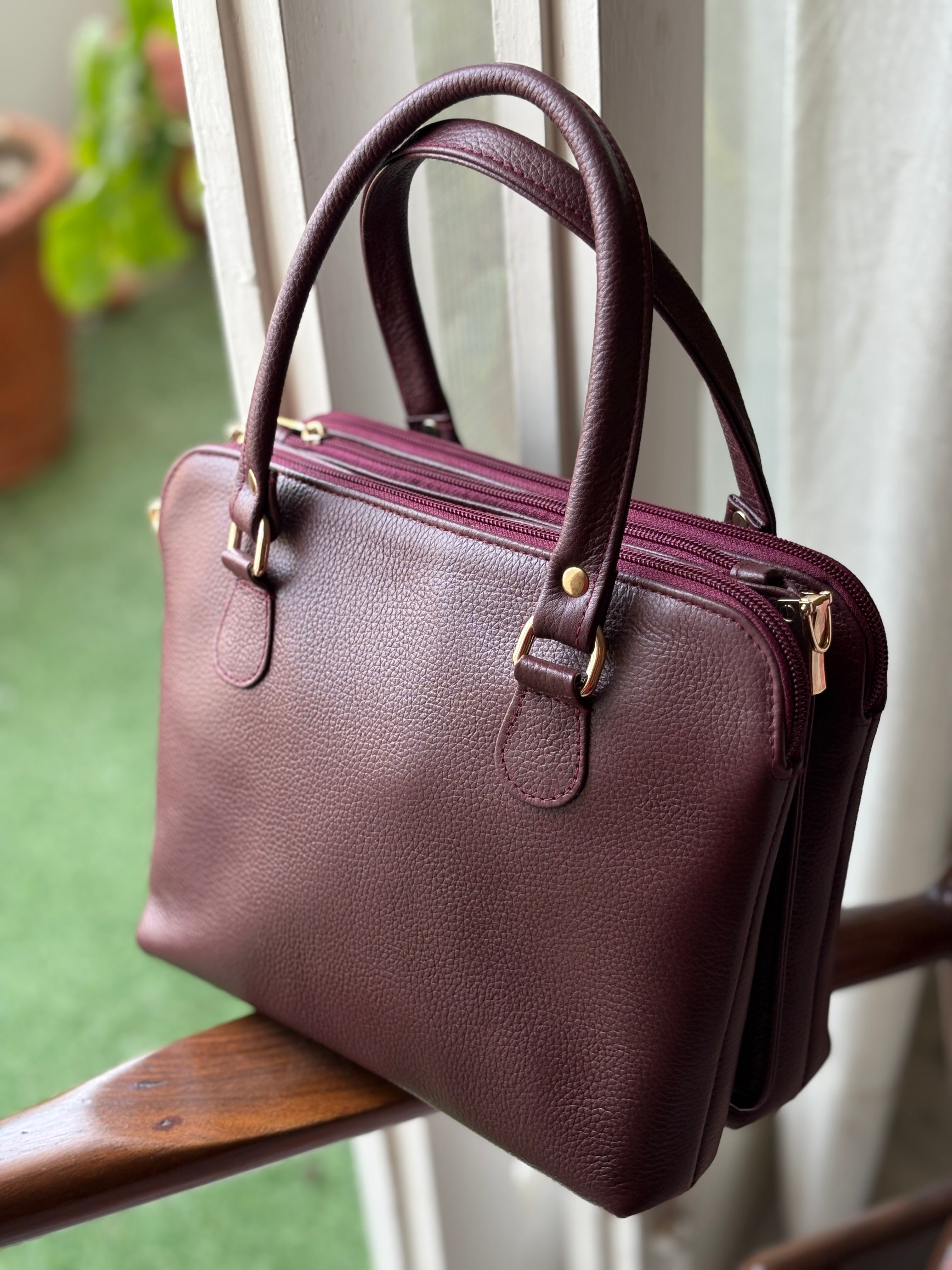 Tri-Section Handbag (Mini)