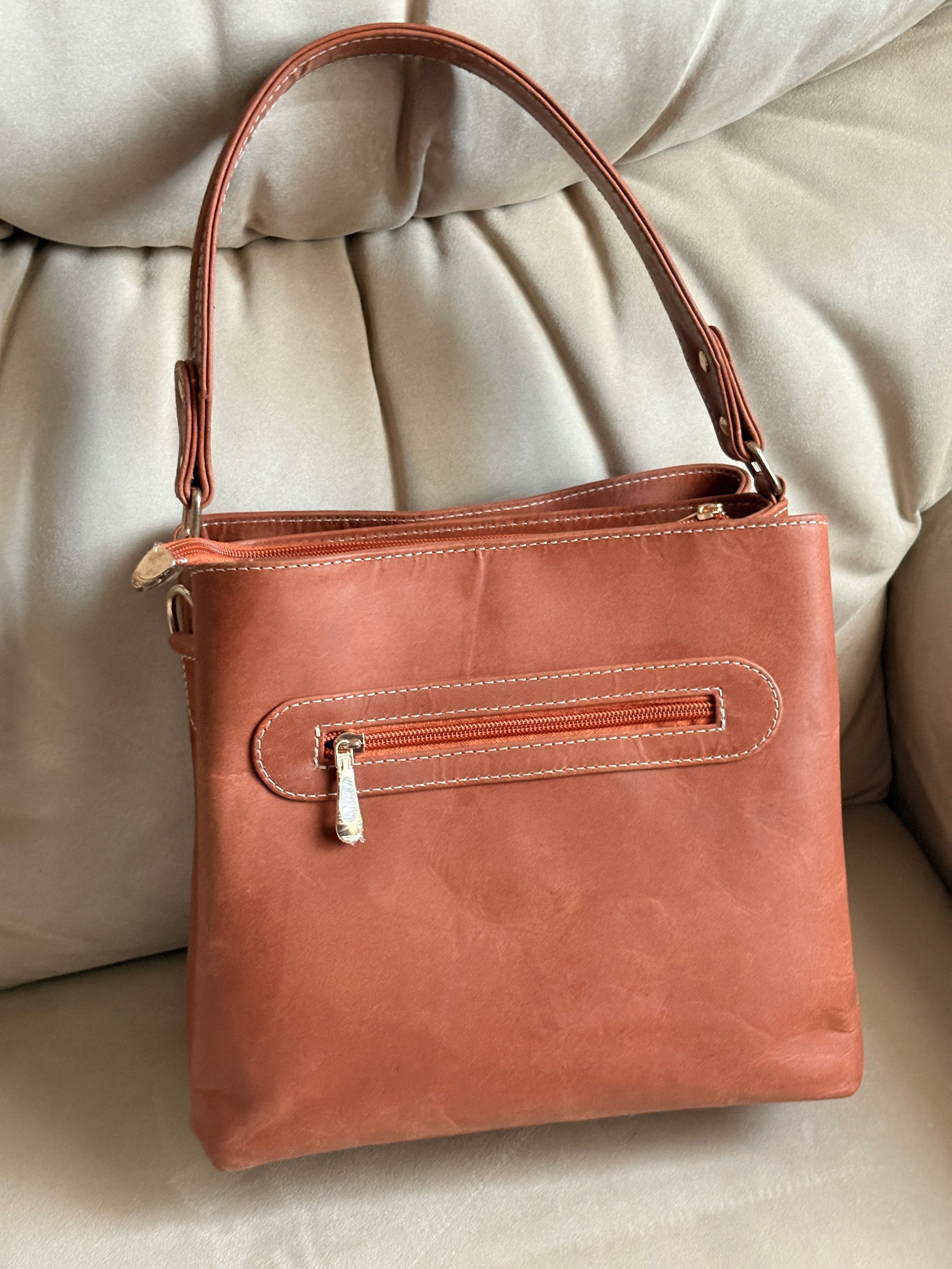 Tri-Section Handbag