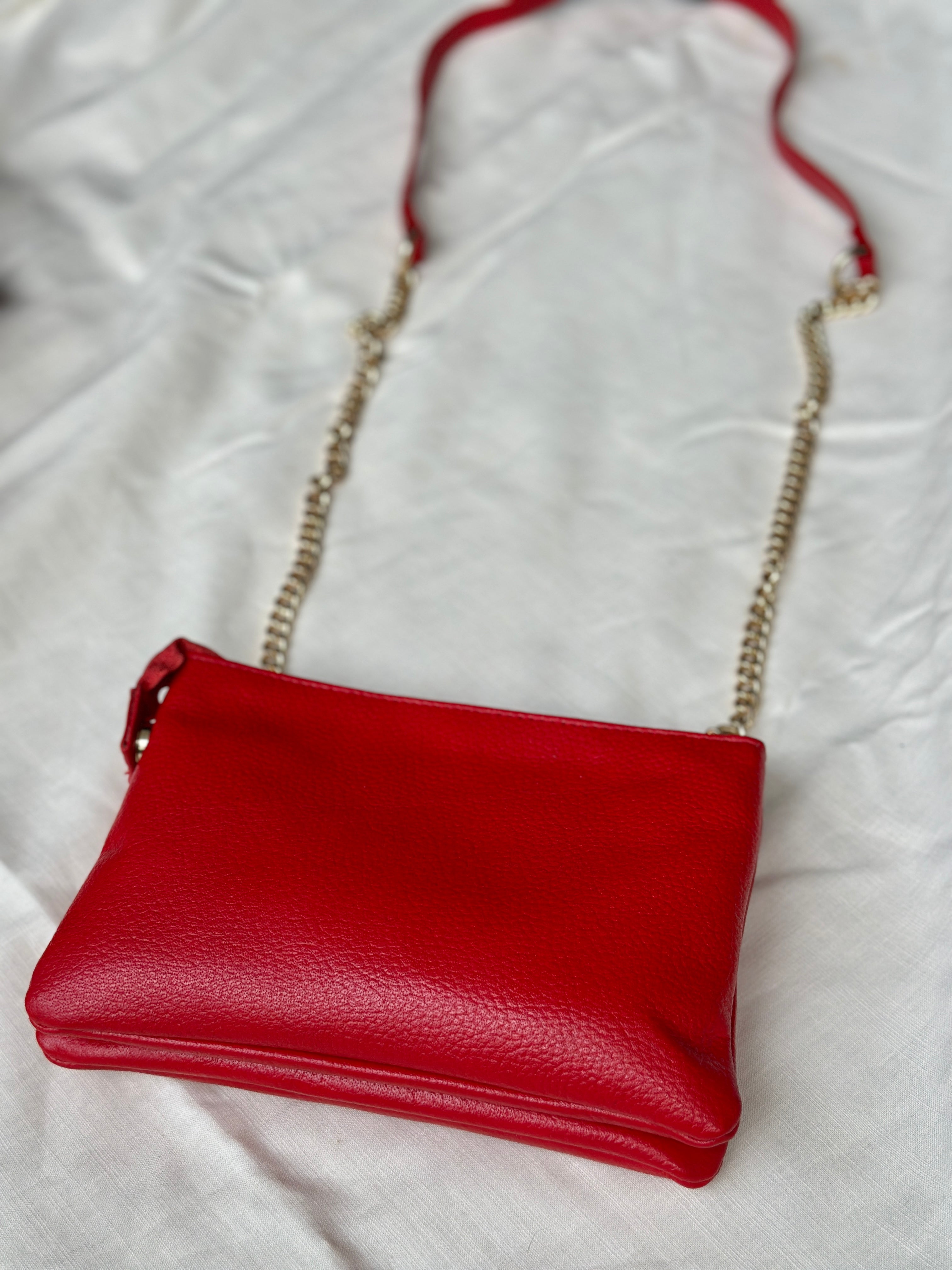 Double Zip Crossbody Bag