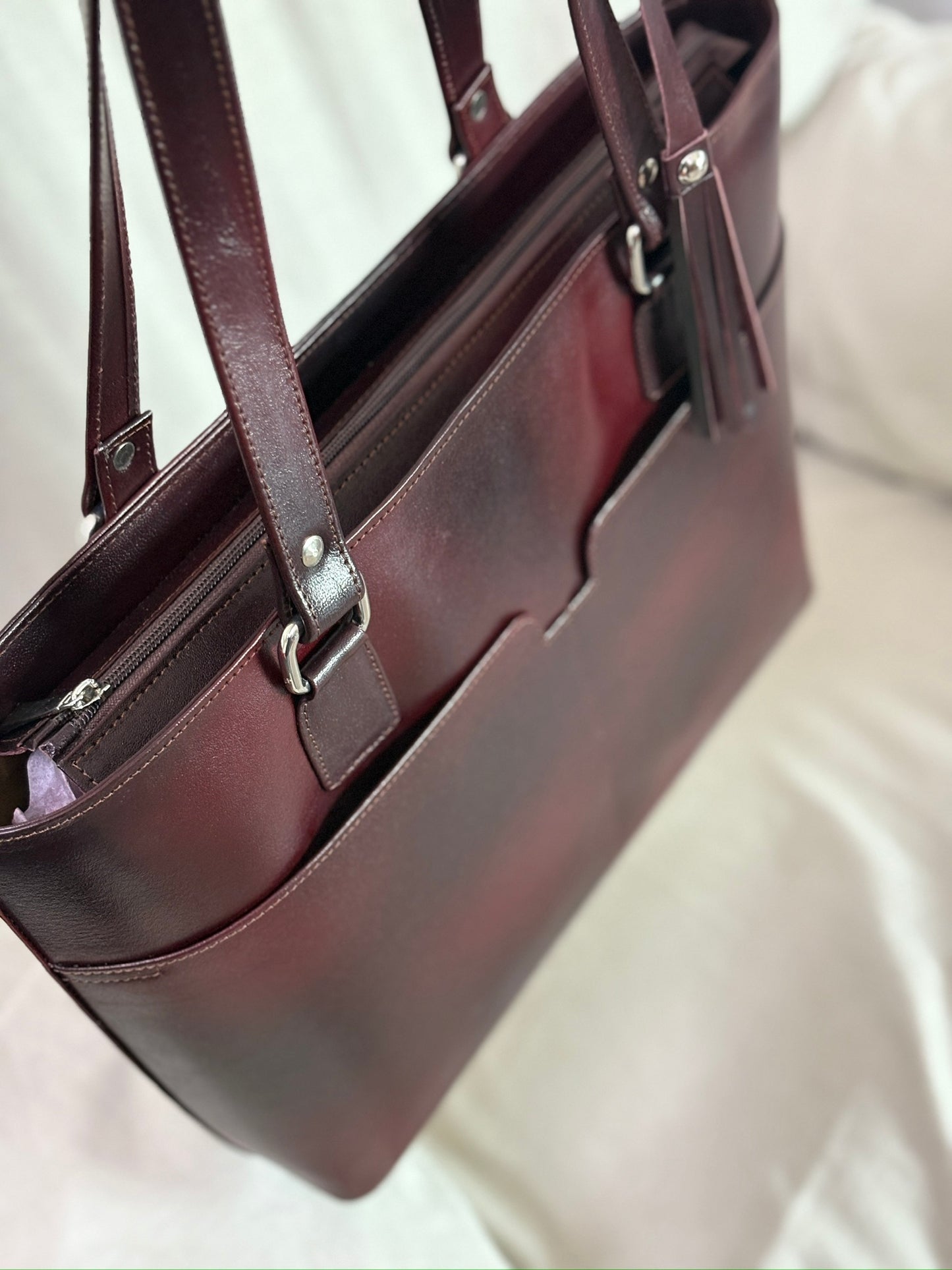 Zipper Tote Bag