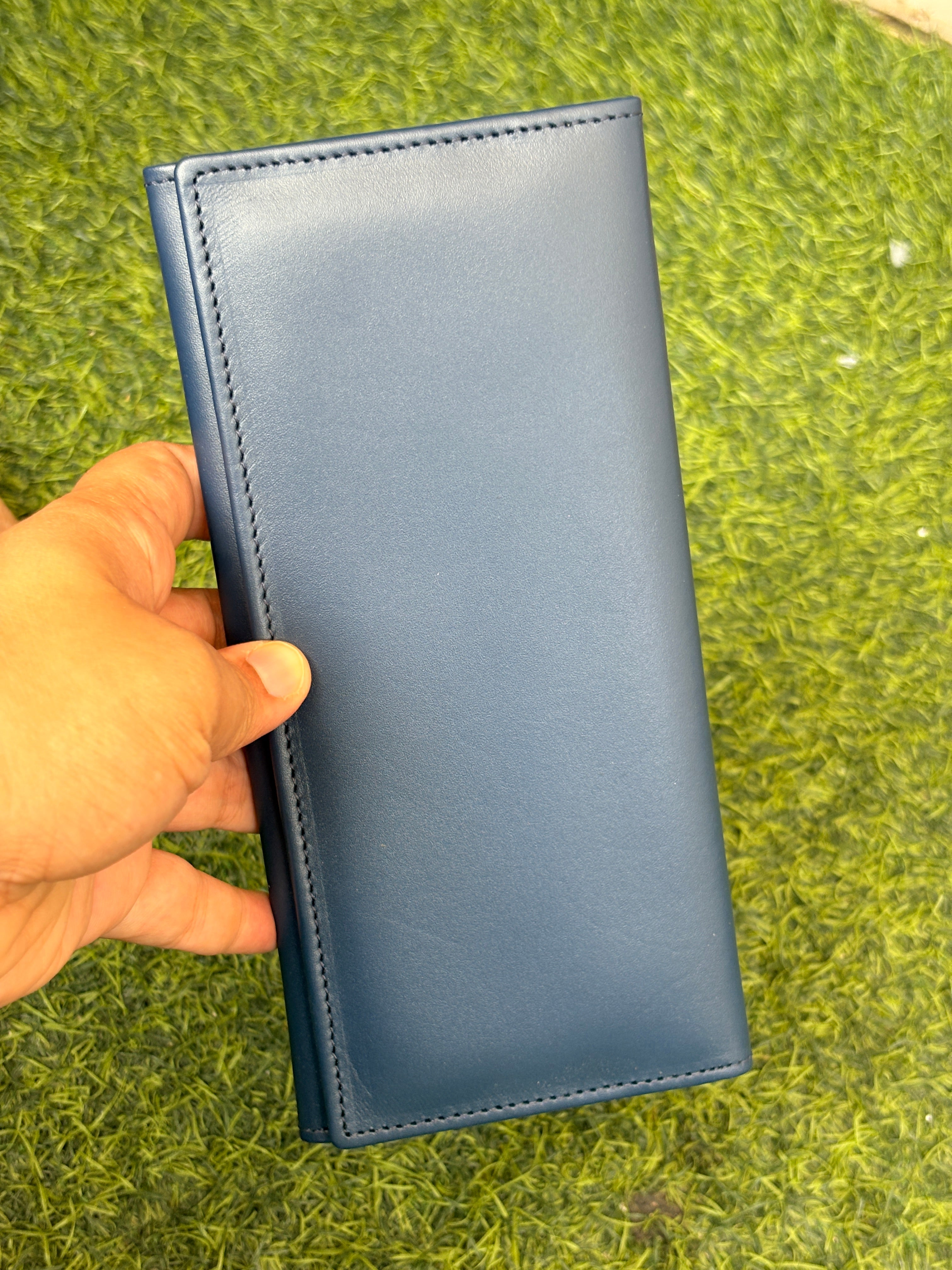 Buttoned Long Wallet