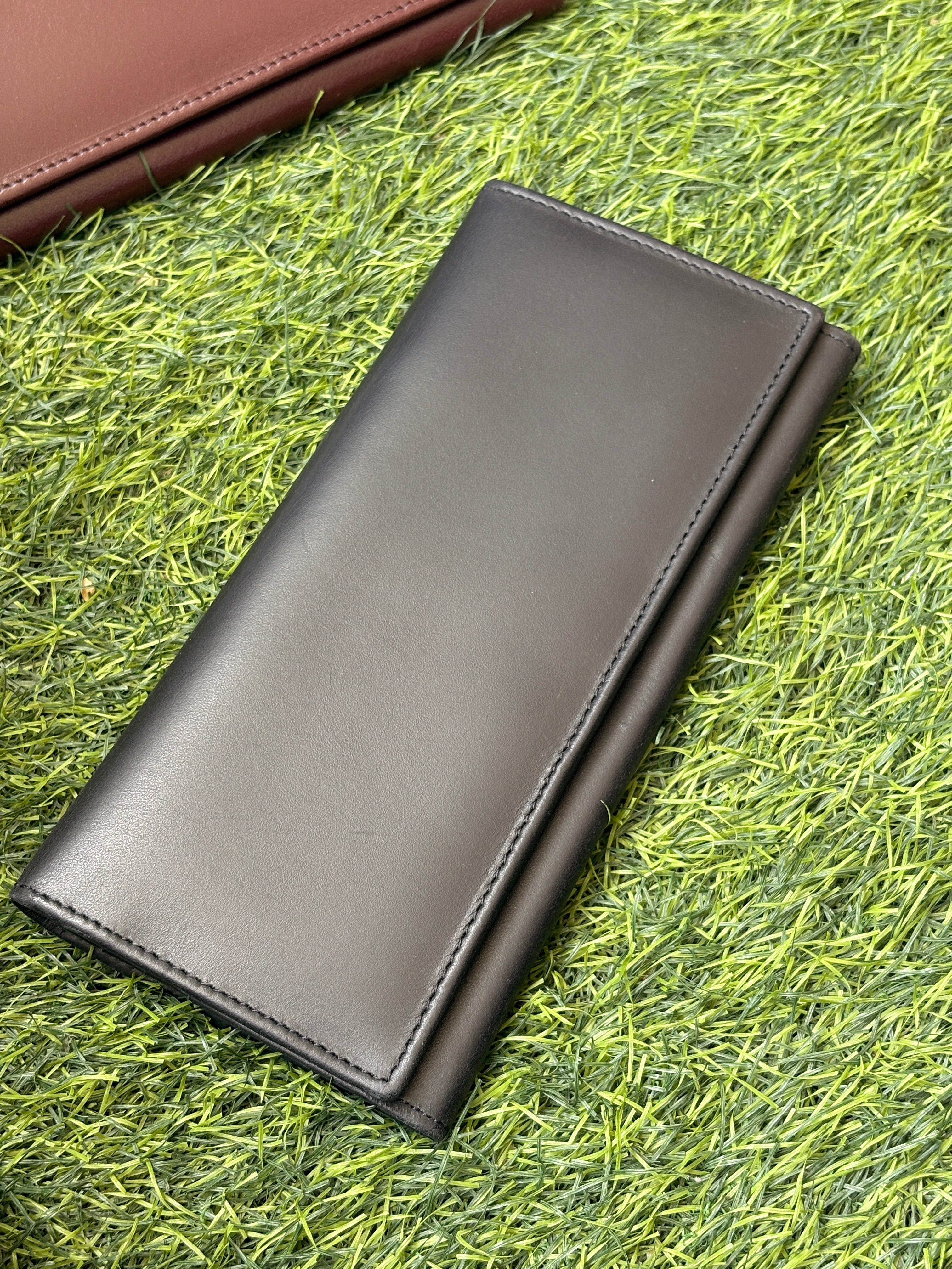 Buttoned Long Wallet