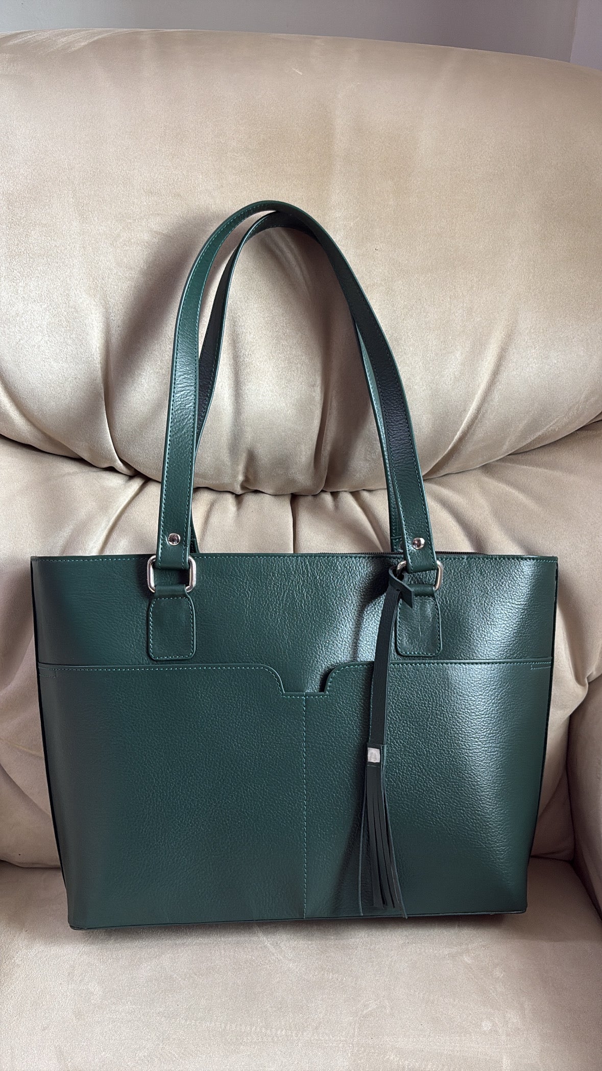 Zipper Tote Bag