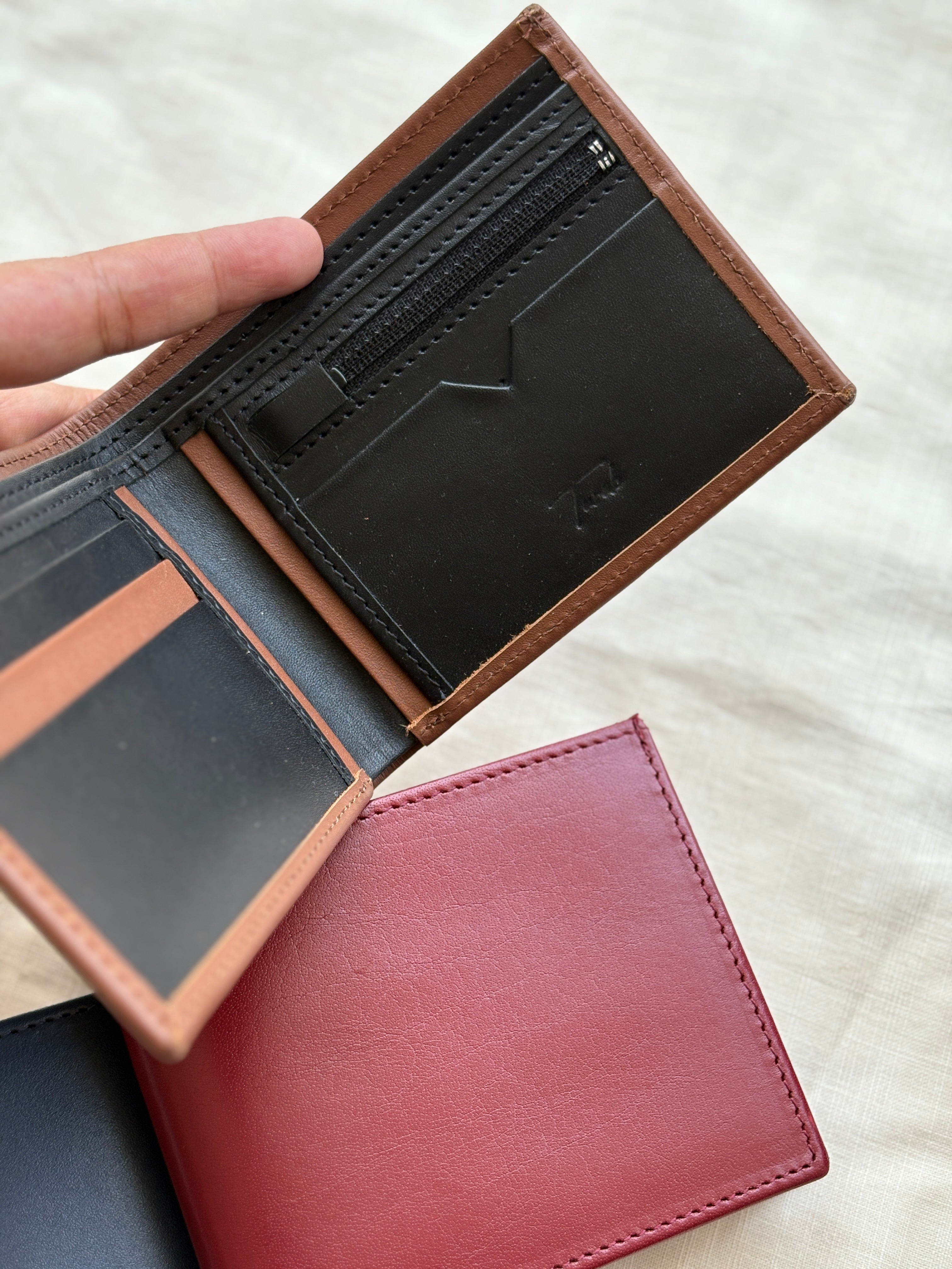 Two-toned Wallets