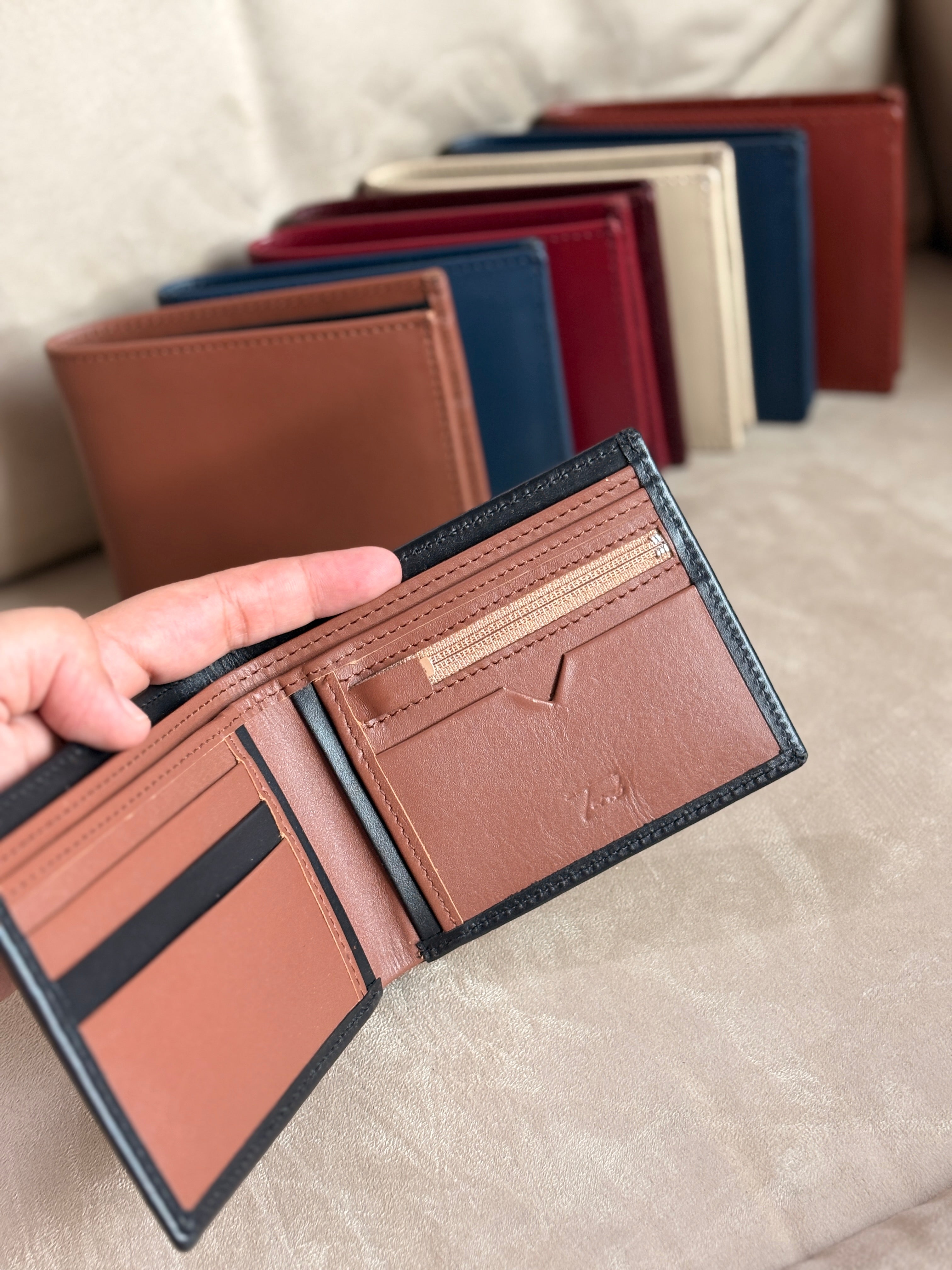Two-toned Wallets