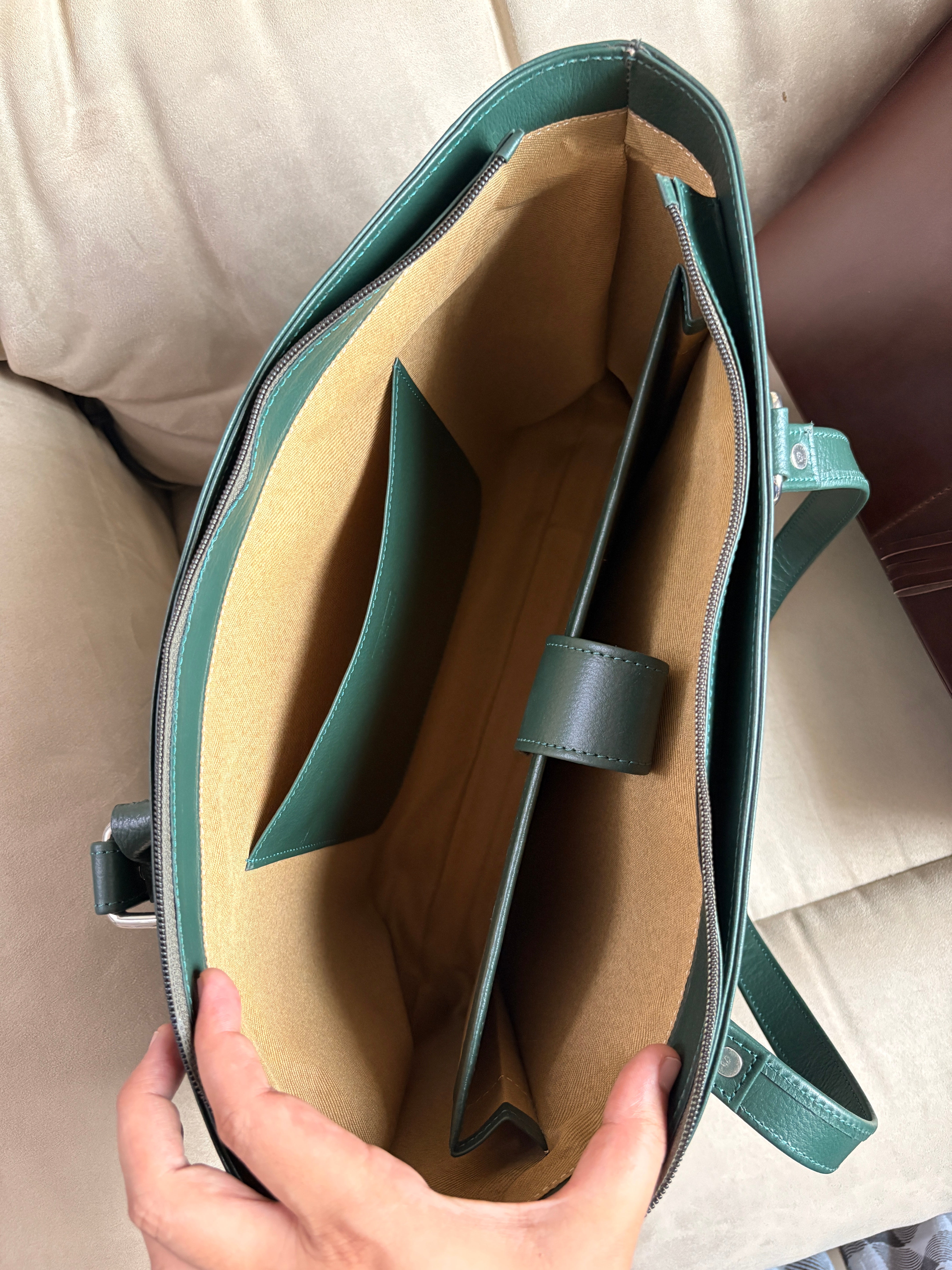 Zipper Tote Bag
