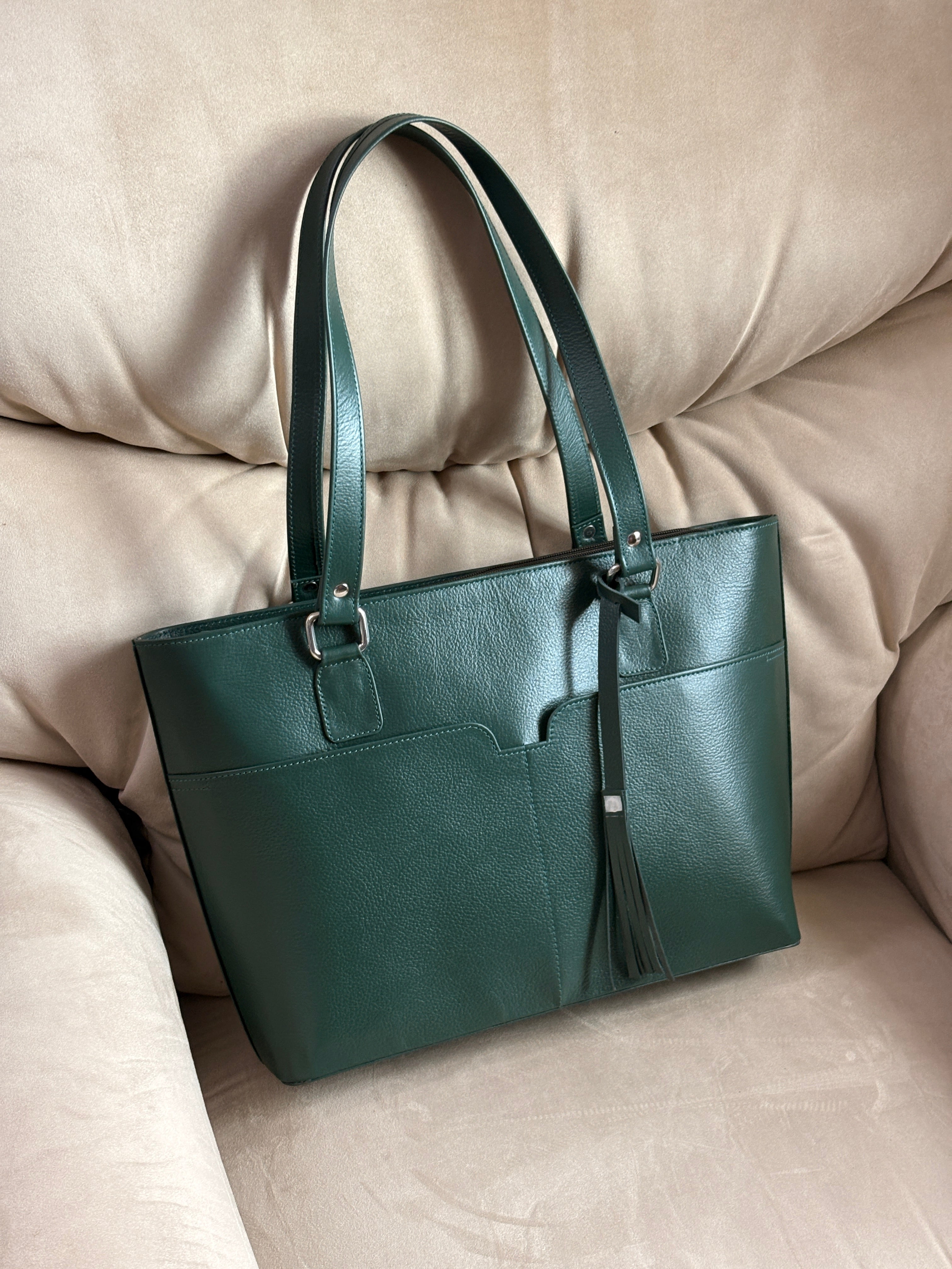 Zipper Tote Bag