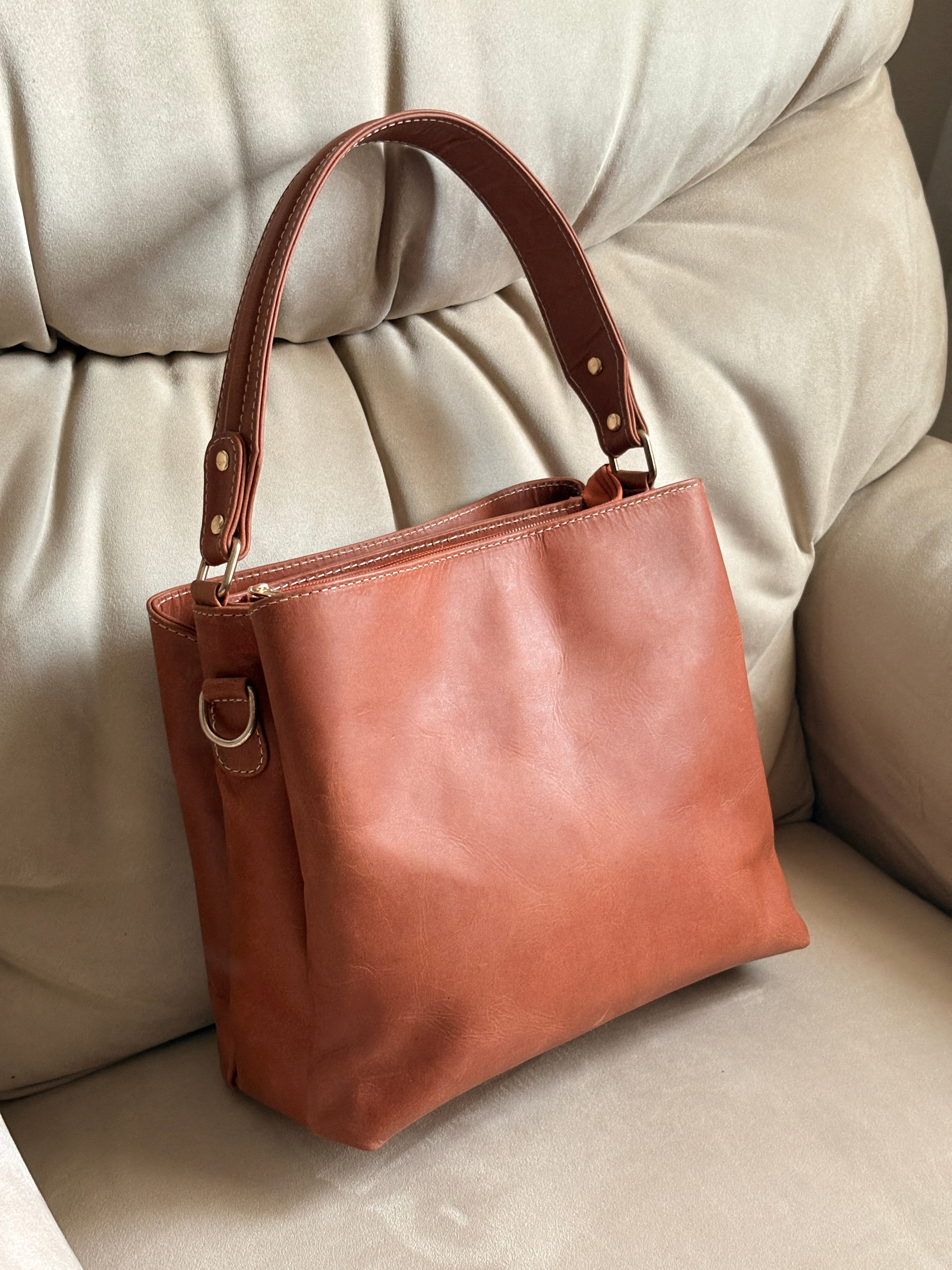 Tri-Section Handbag