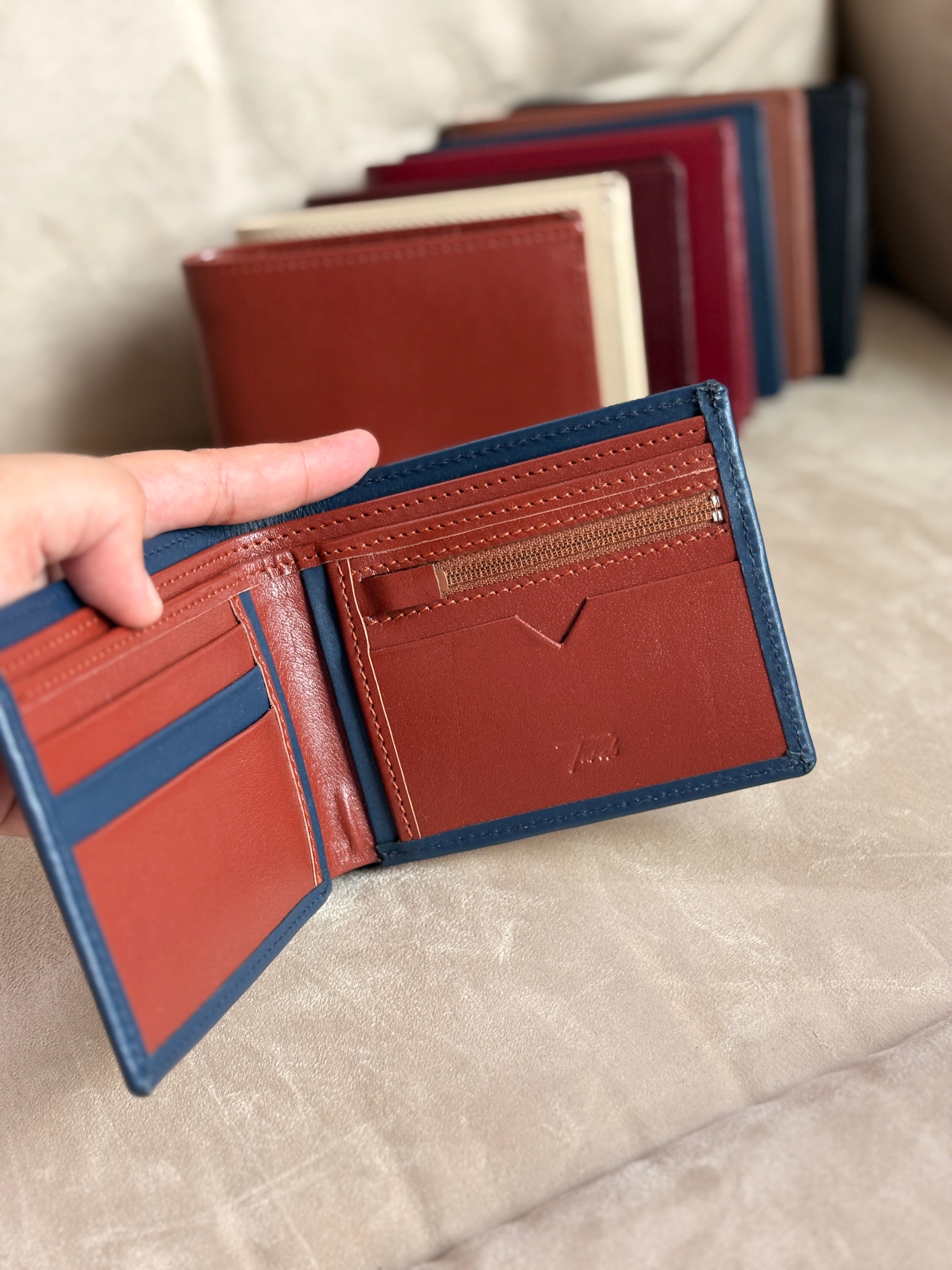 Two-toned Wallets