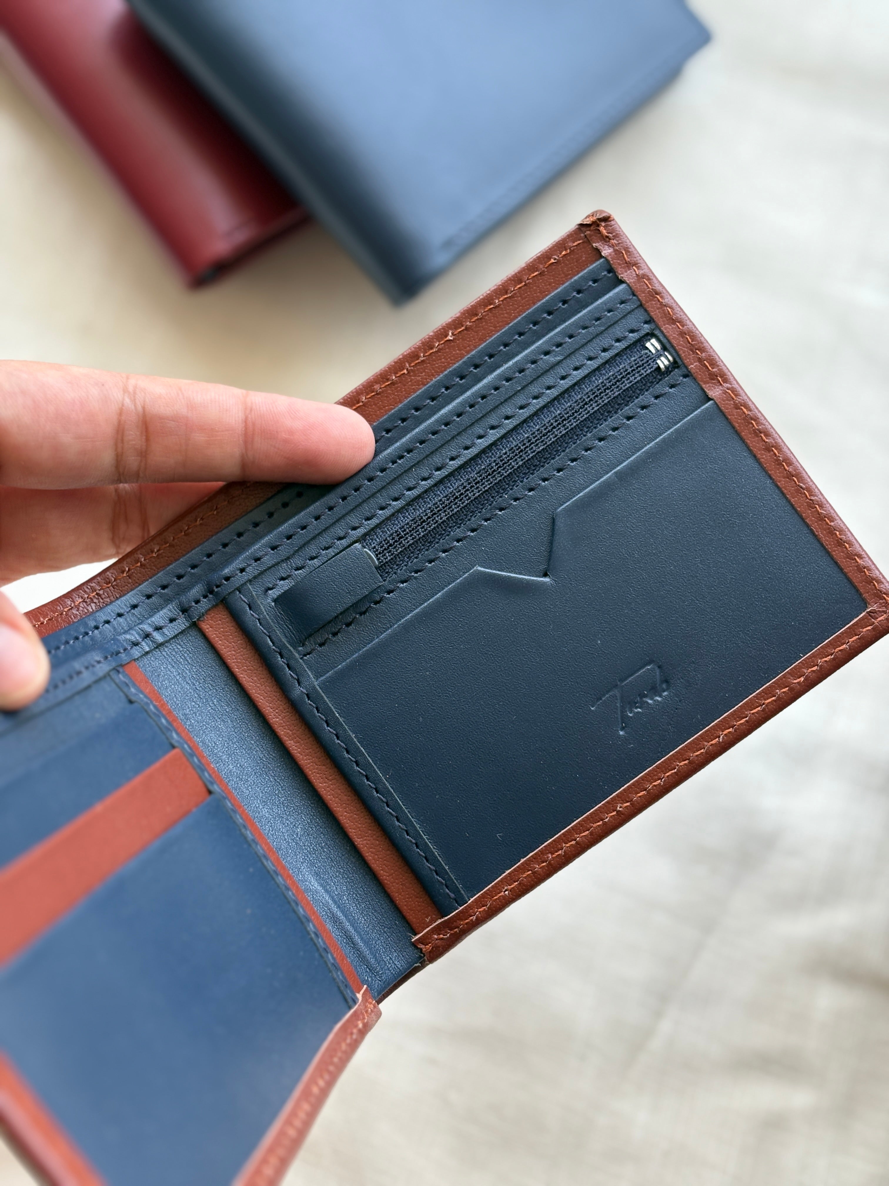 Two-toned Wallets