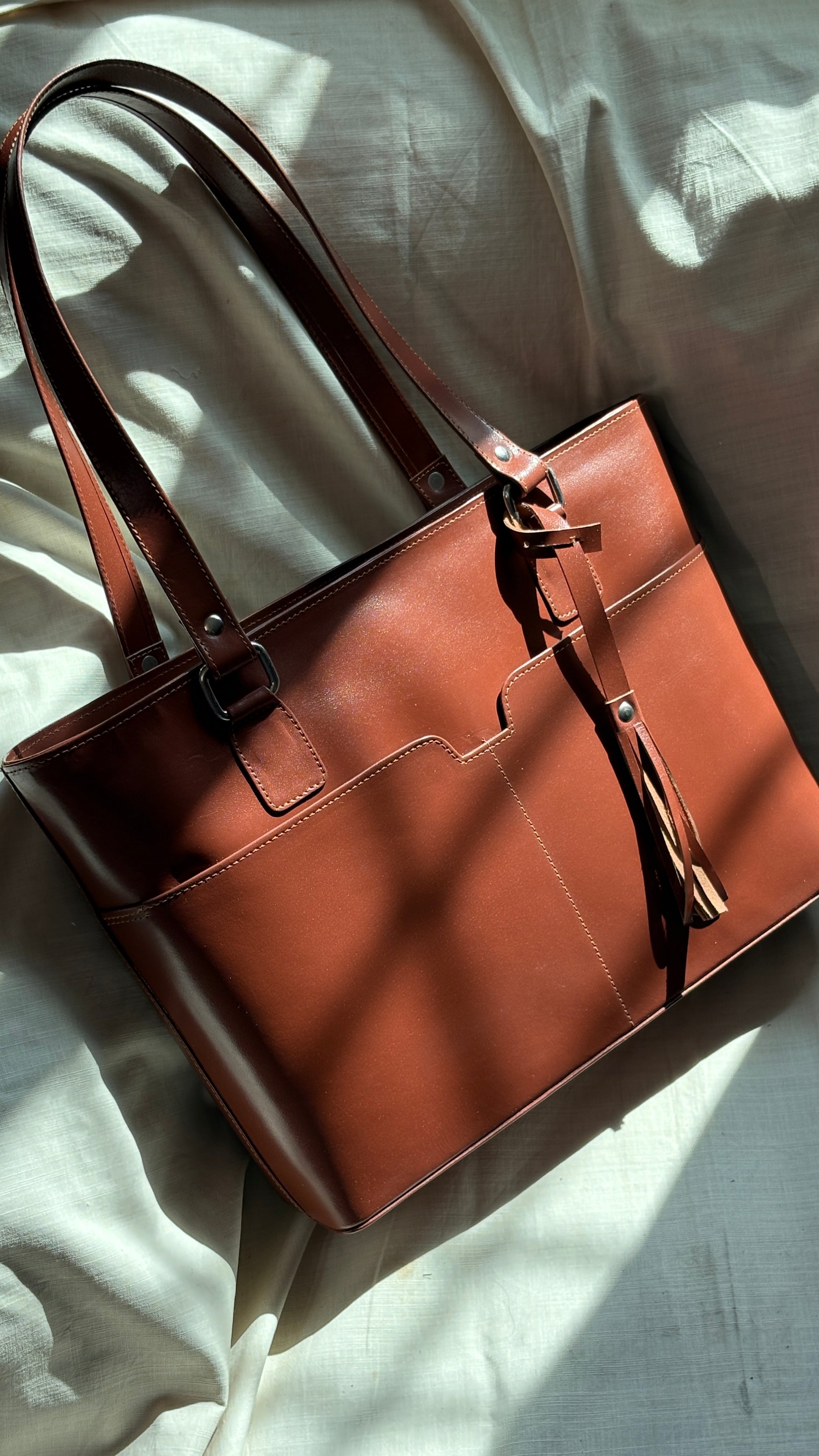 Zipper Tote Bag