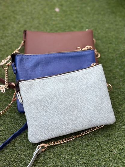 Double Zip Crossbody Bag
