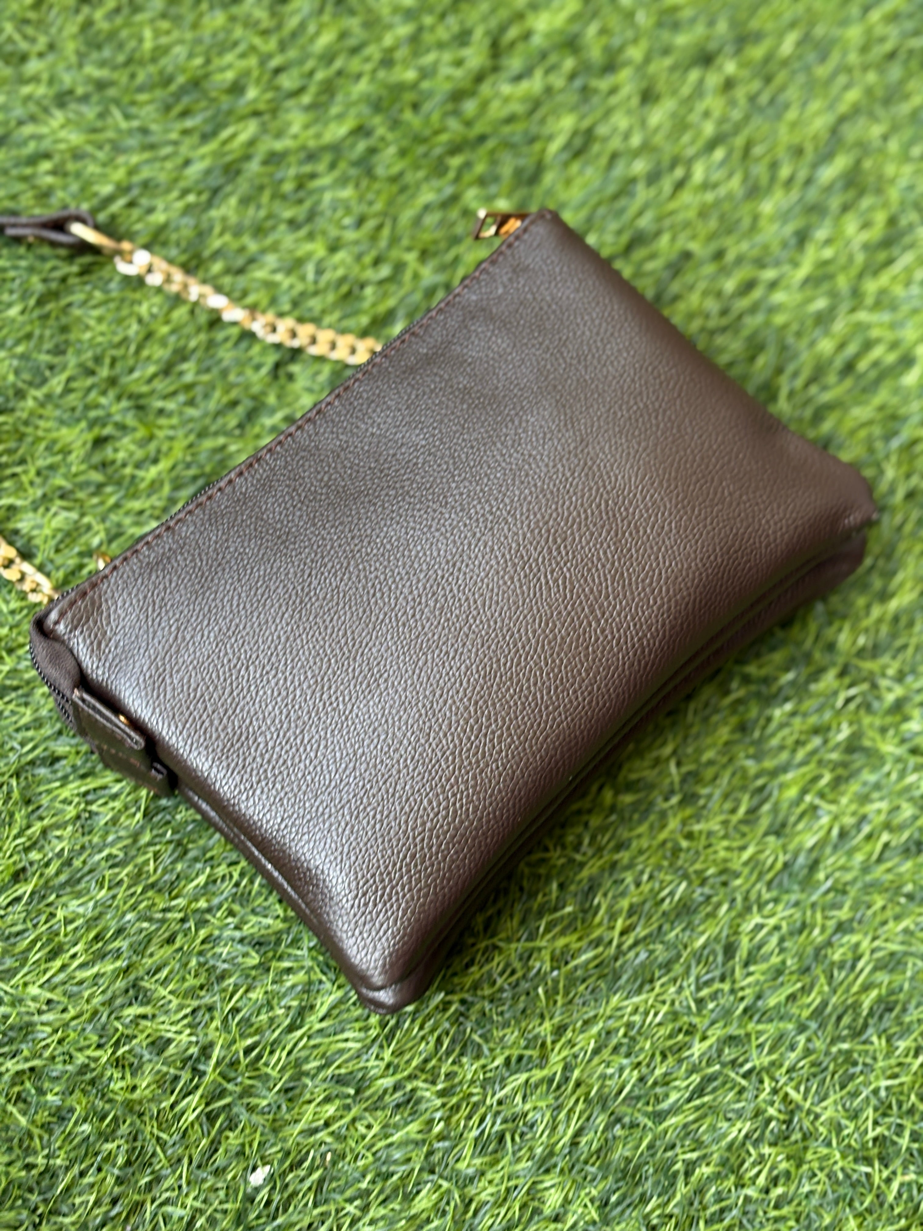 Double Zip Crossbody Bag