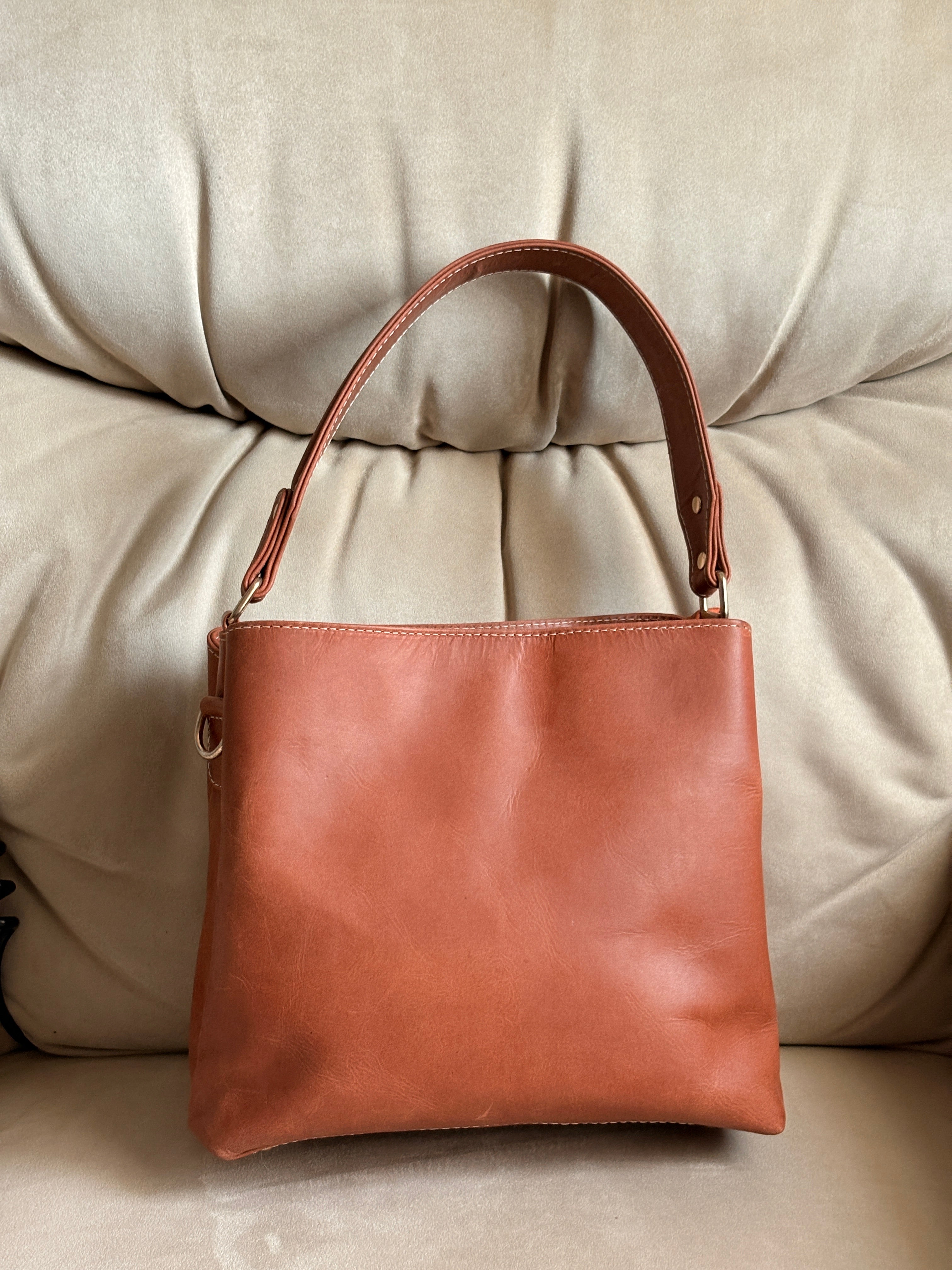 Tri-Section Handbag