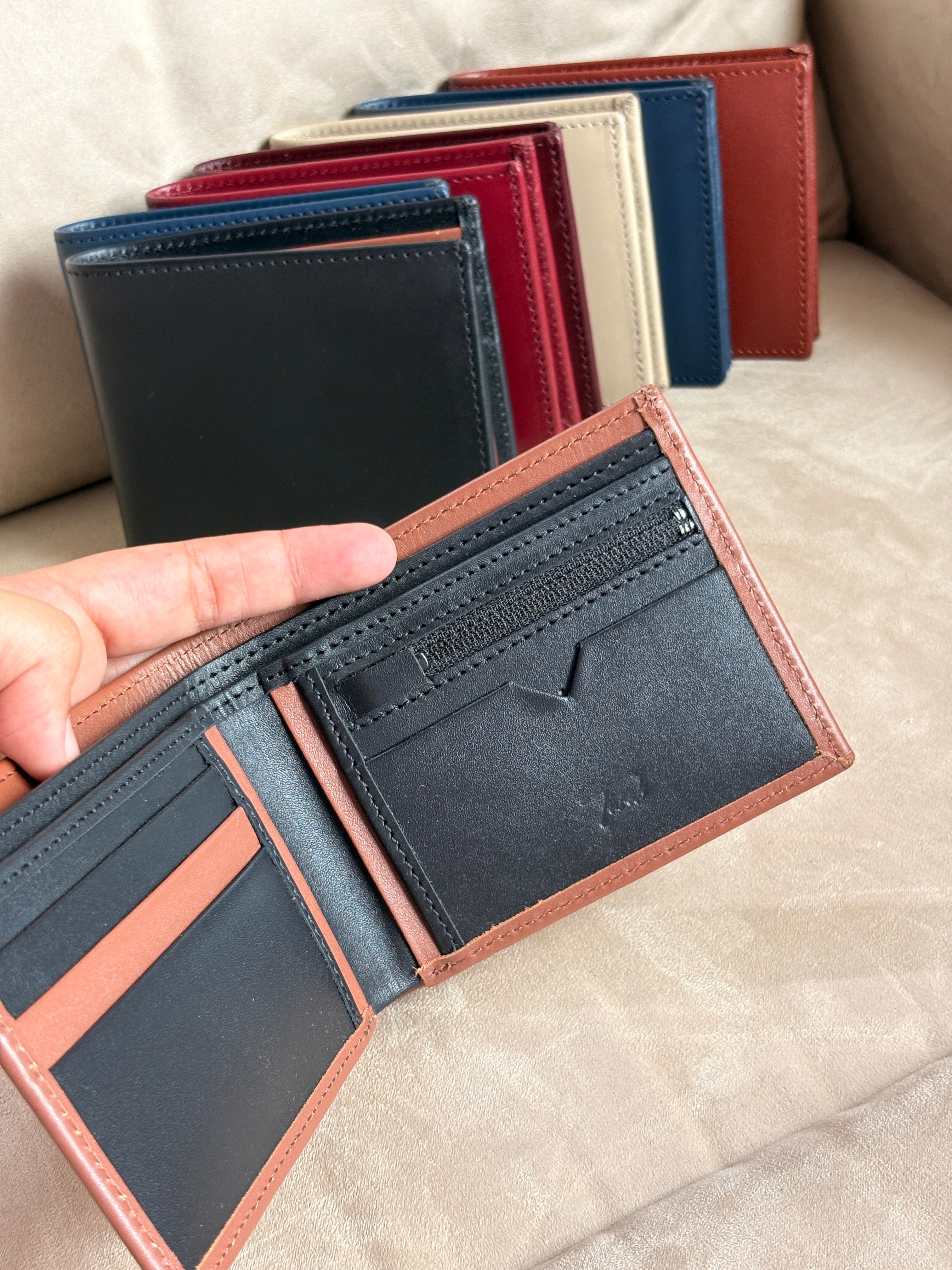 Two-toned Wallets