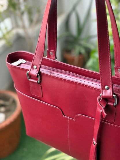Zipper Tote Bag