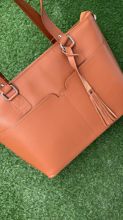 Zipper Tote Bag