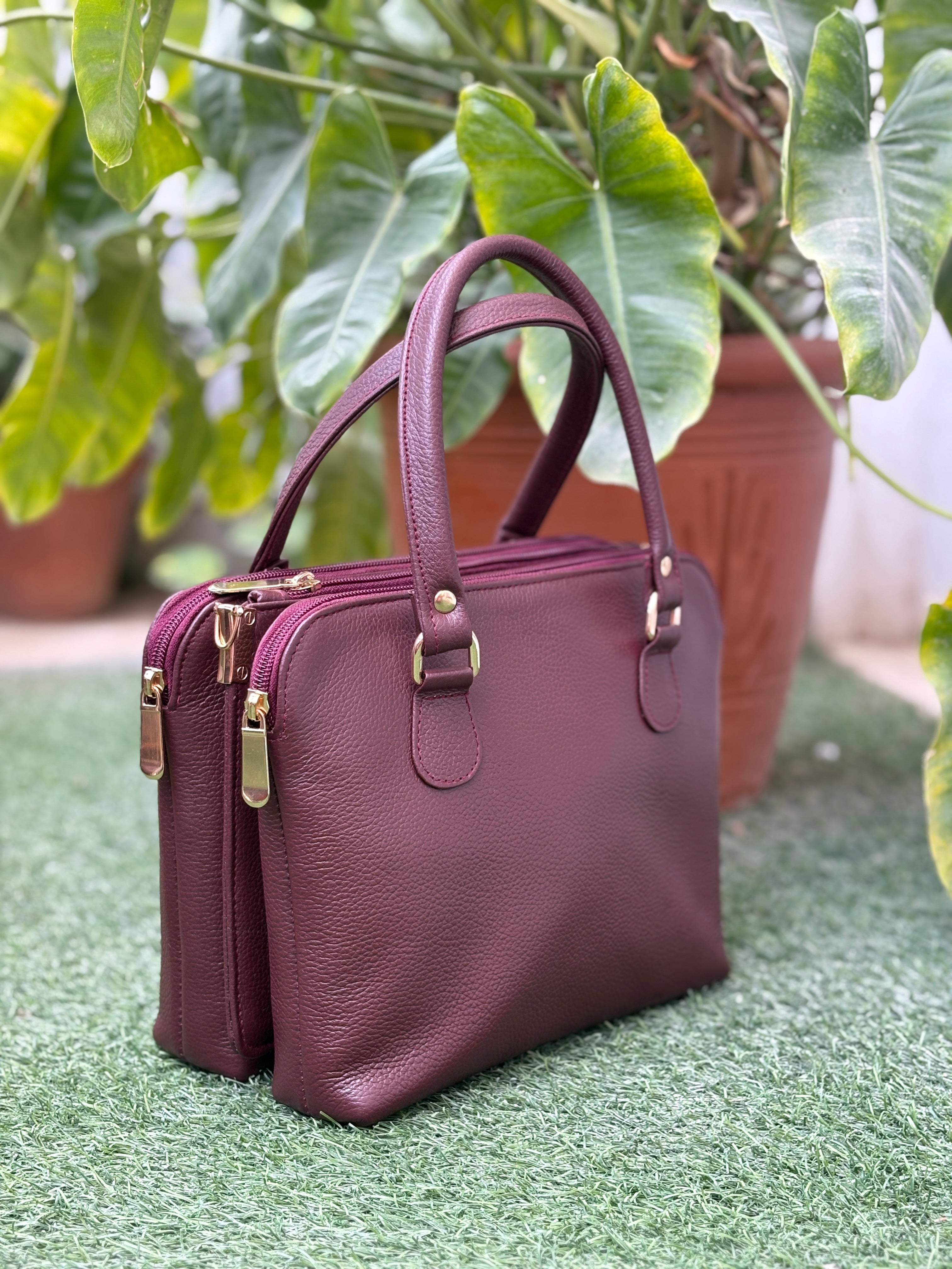 Tri-Section Handbag (Mini)