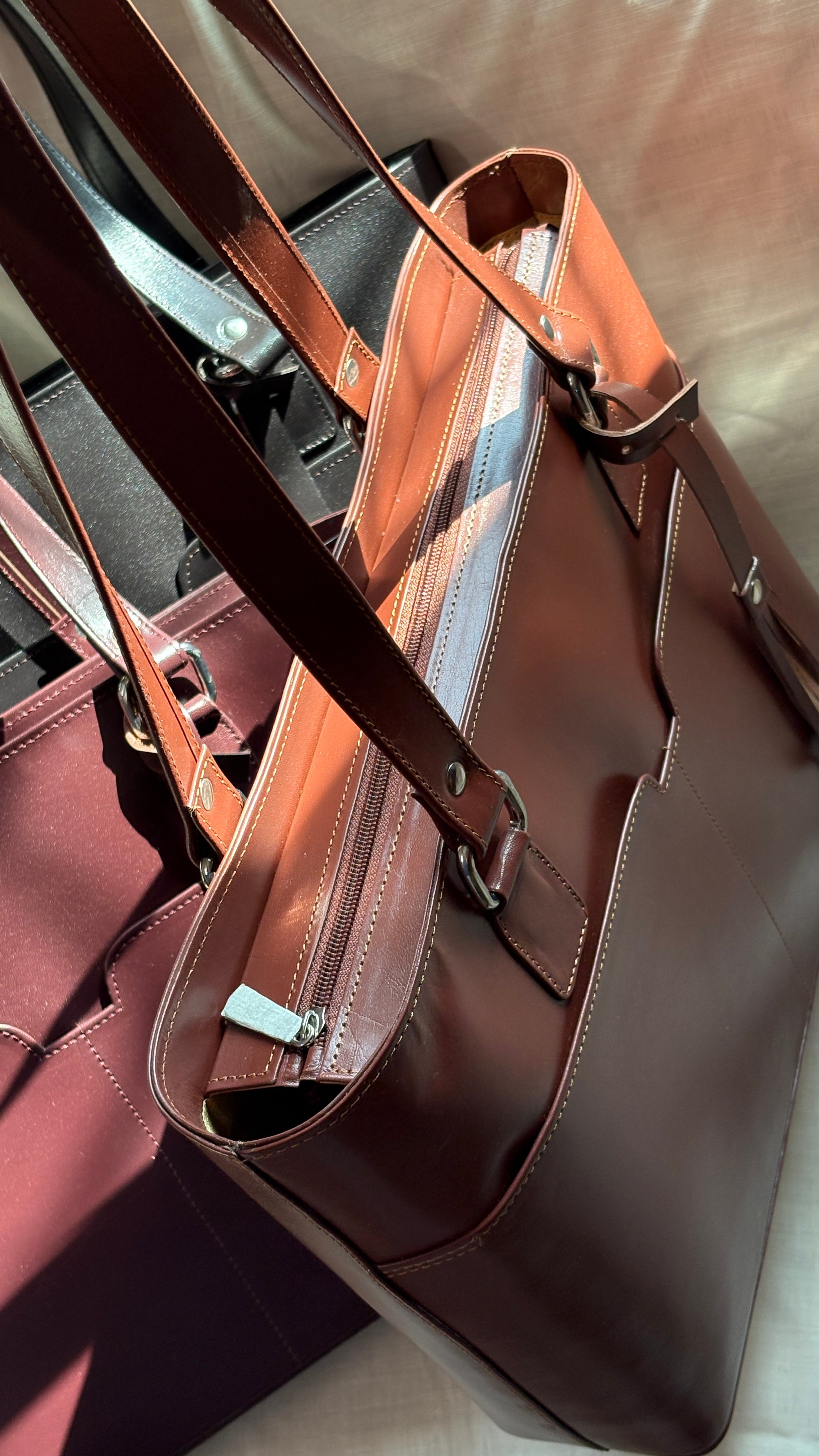 Zipper Tote Bag