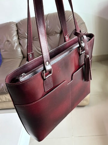 Zipper Tote Bag