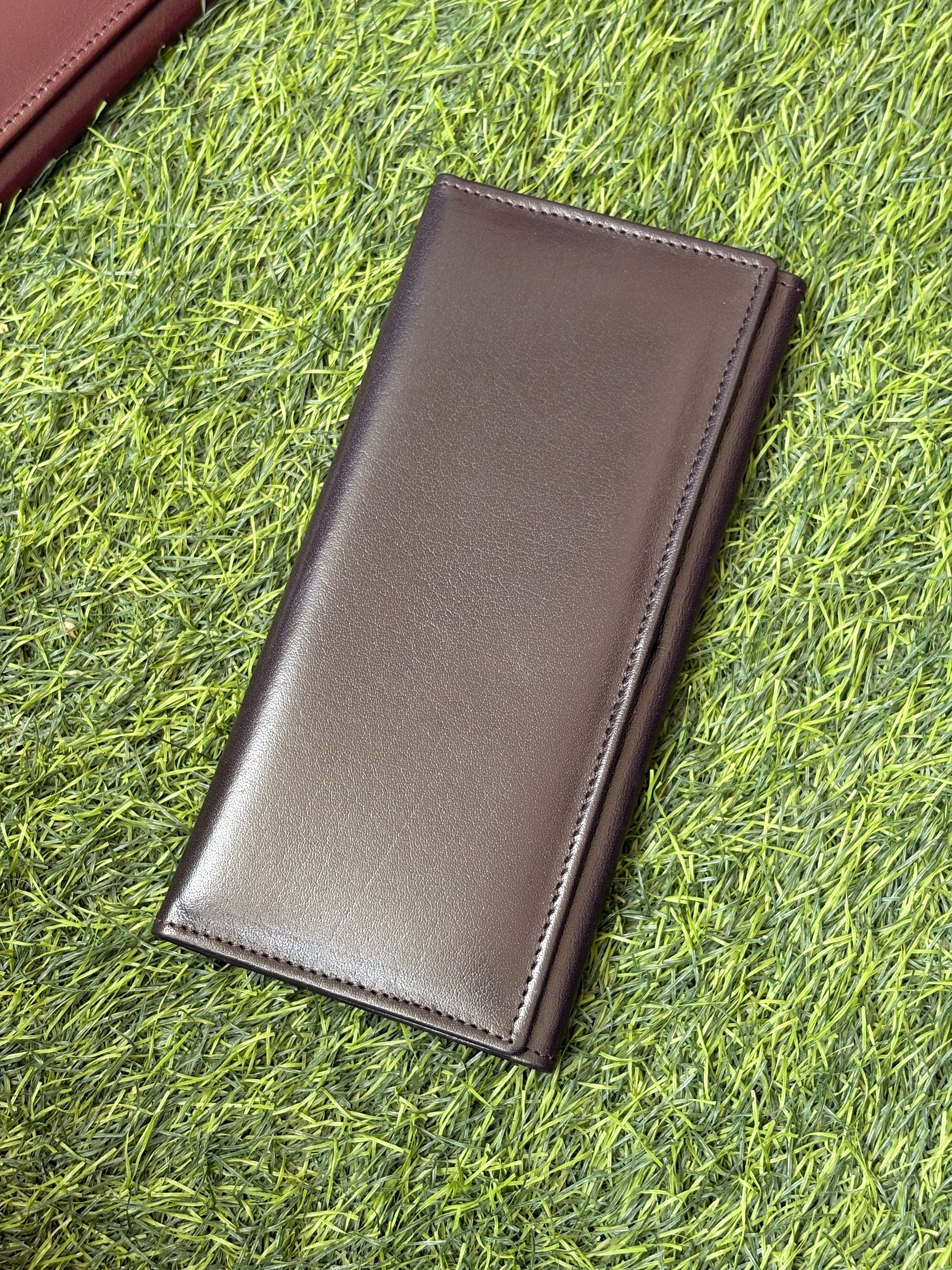 Buttoned Long Wallet