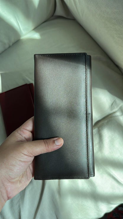 Buttoned Long Wallet