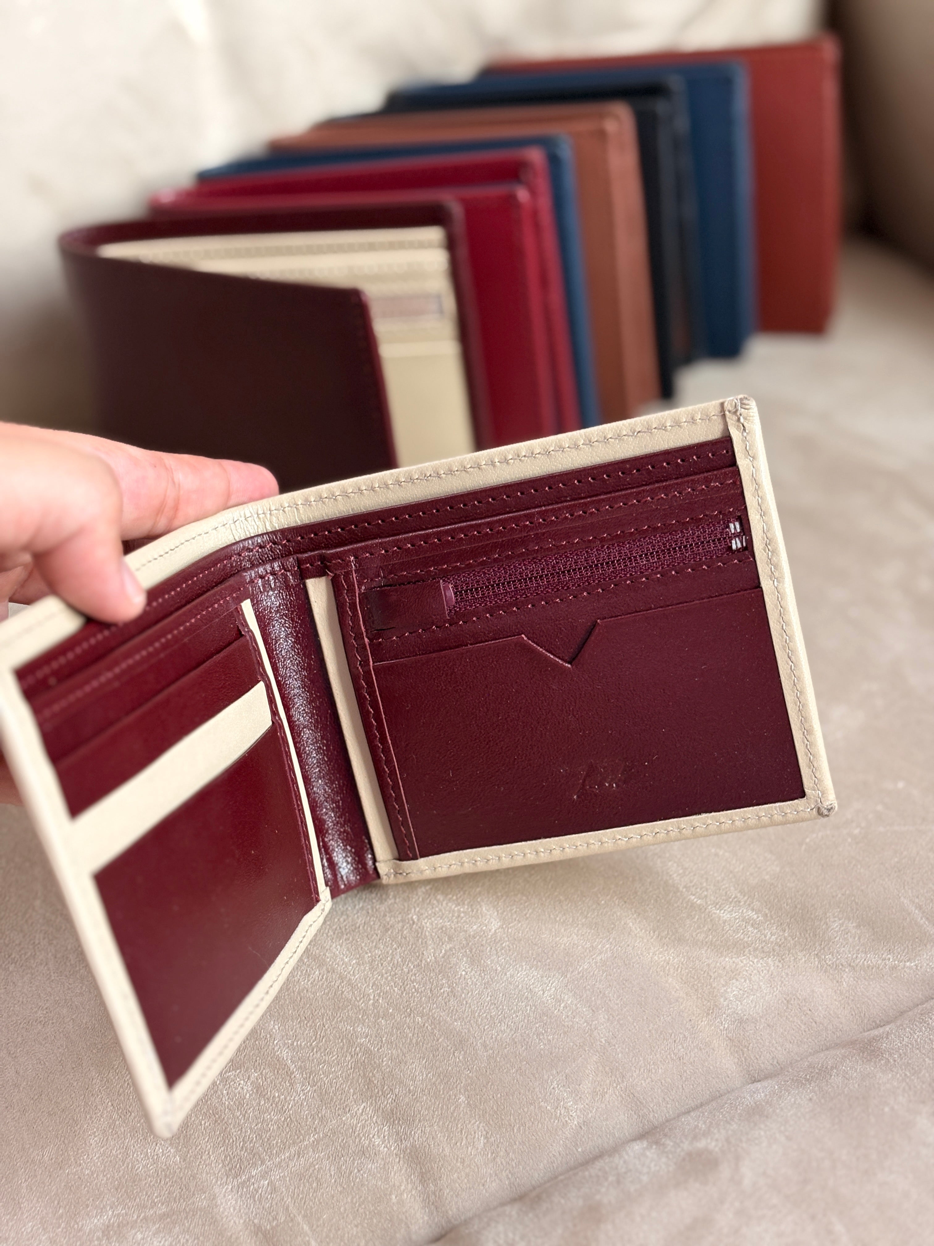Two-toned Wallets