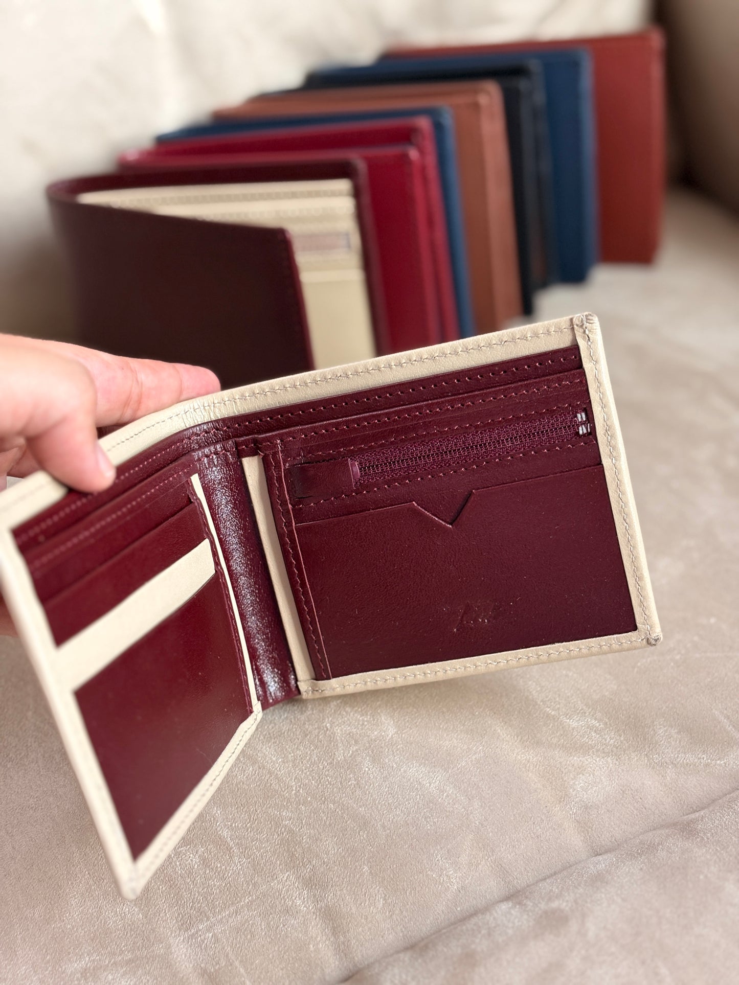 Two-toned Wallets