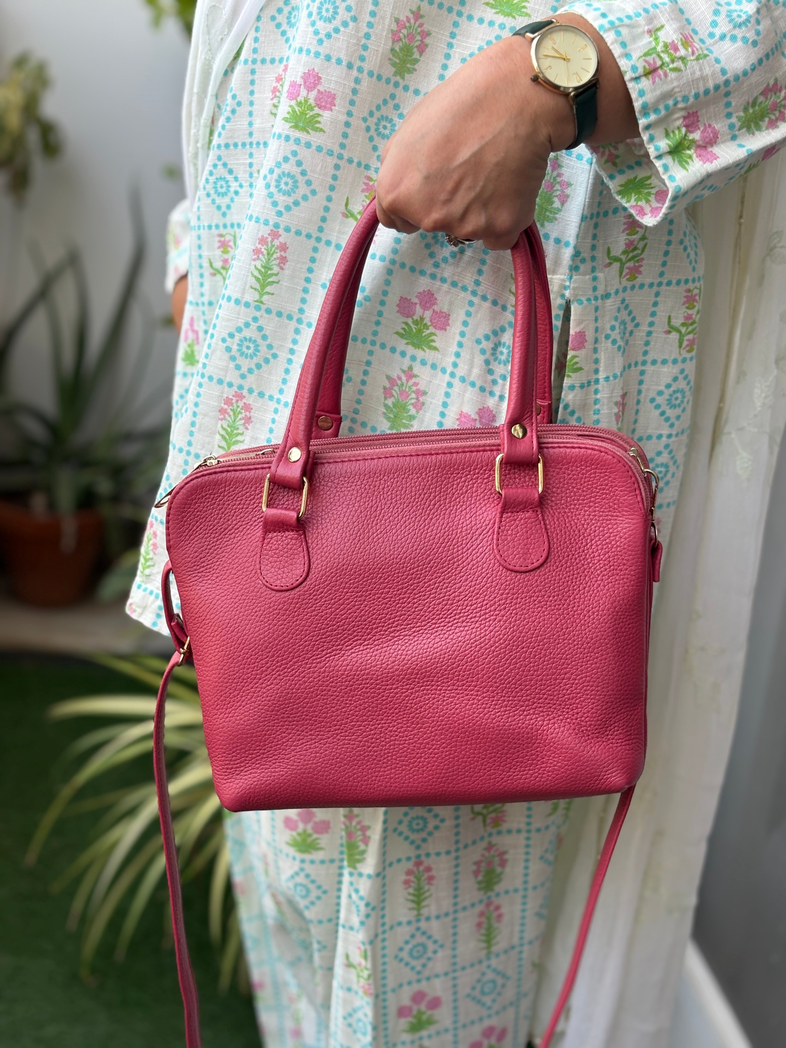 Tri-Section Handbag (Mini)