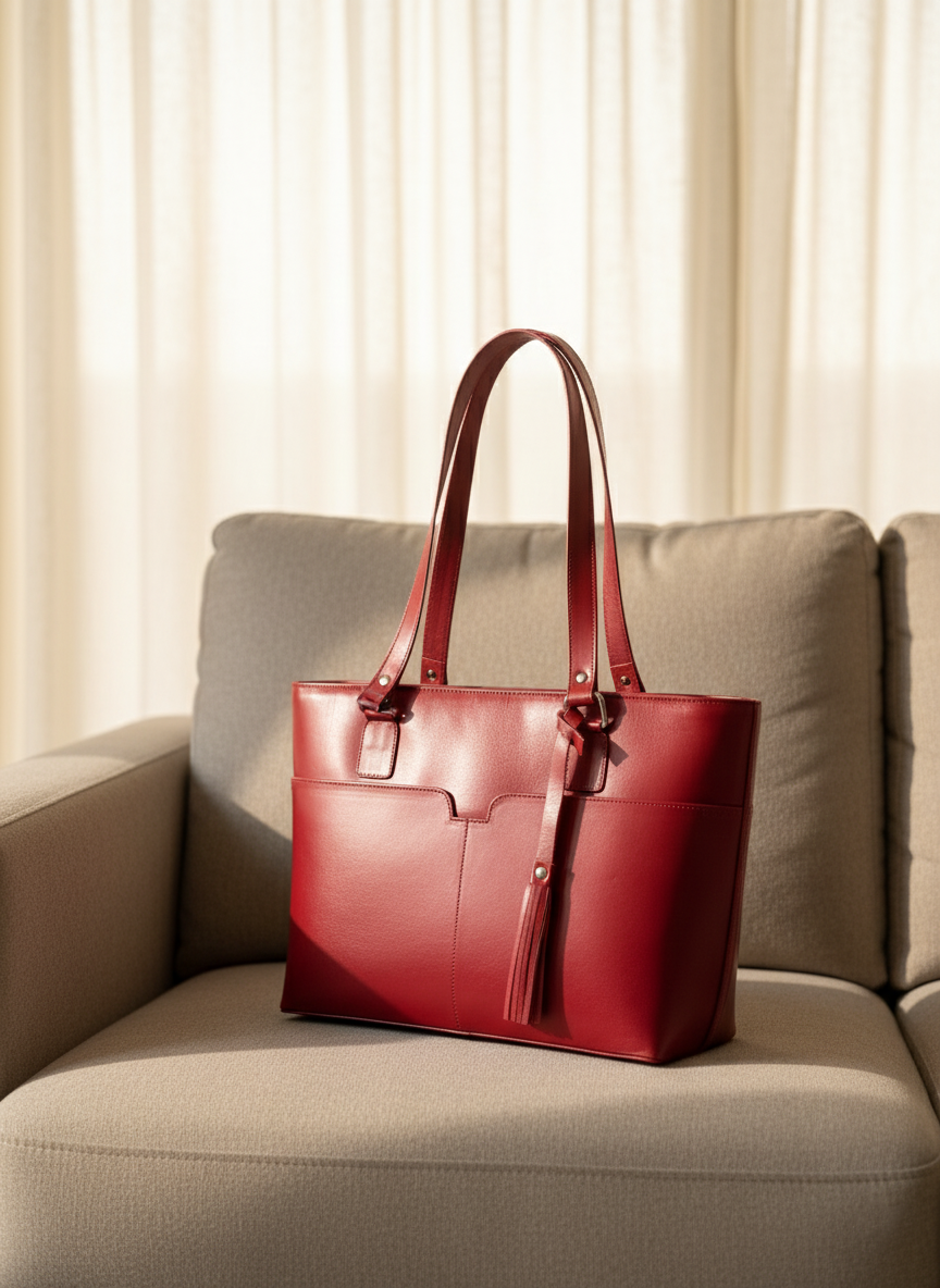 Zipper Tote Bag