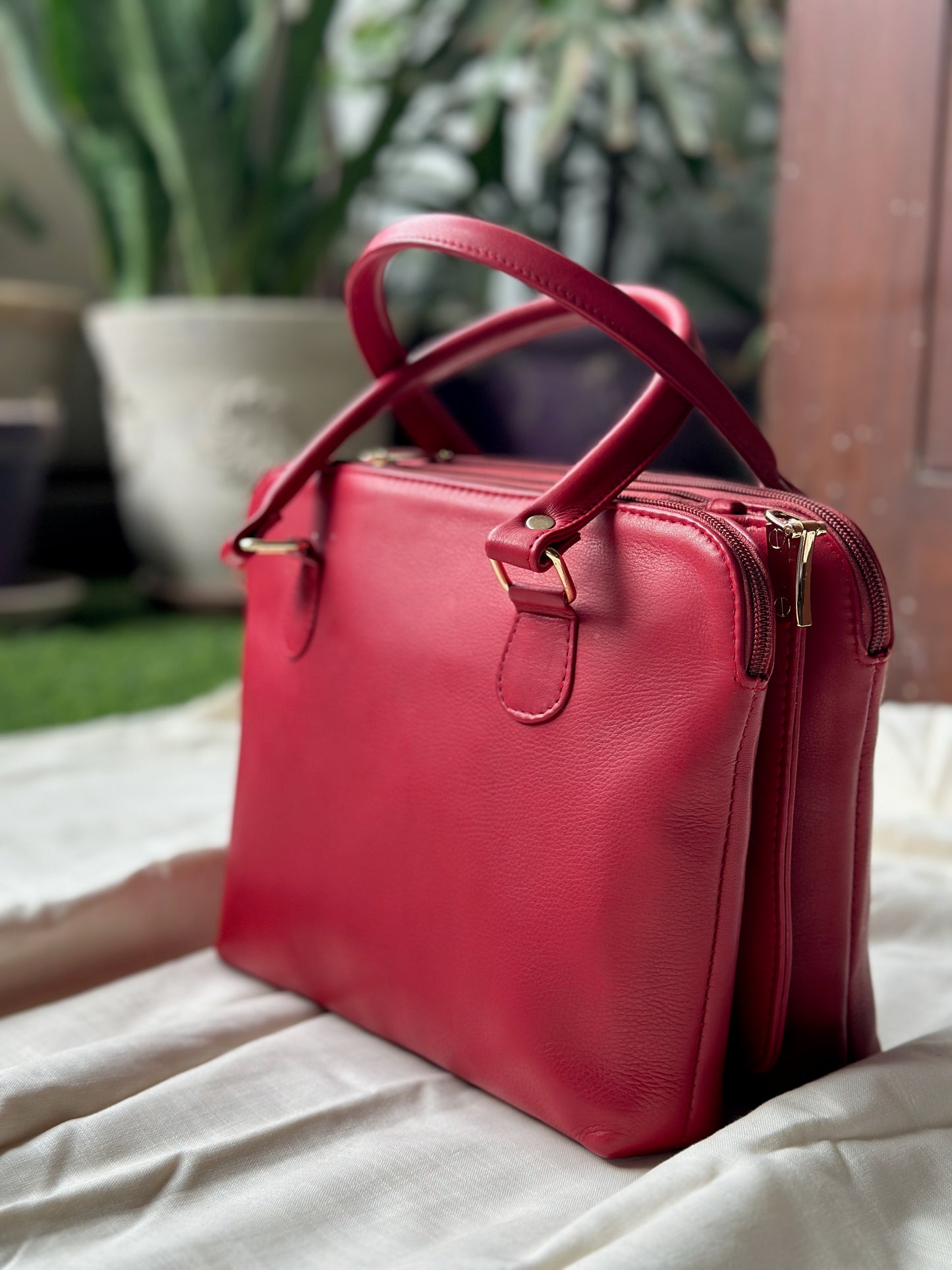Tri-Section Handbag (Mini)