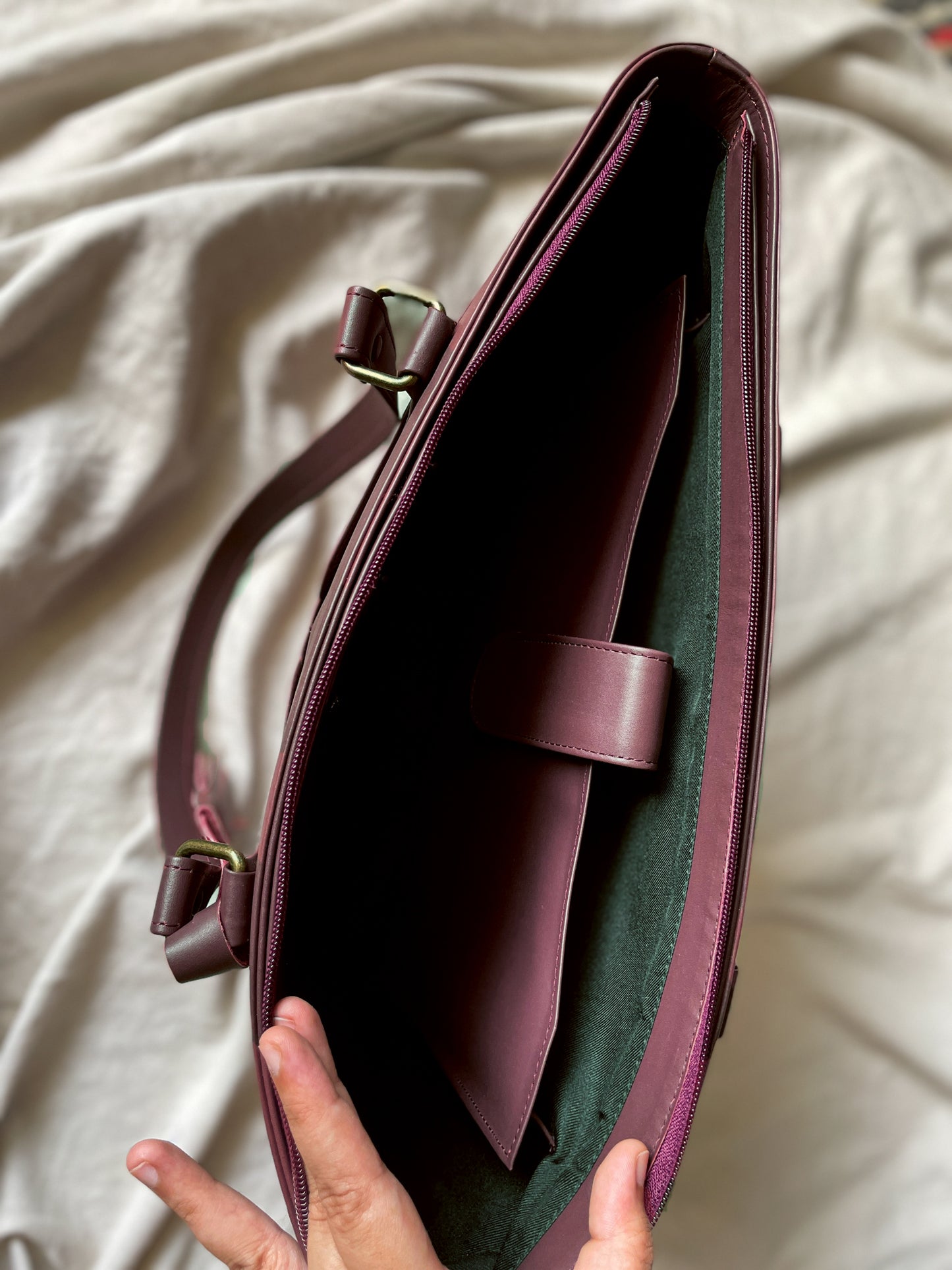 Zipper Tote Bag