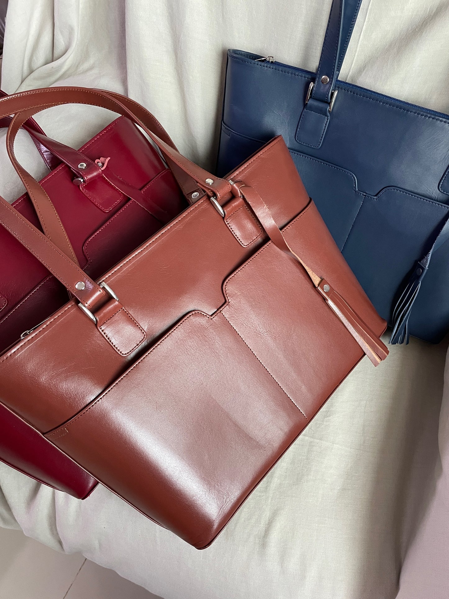 Zipper Tote Bag