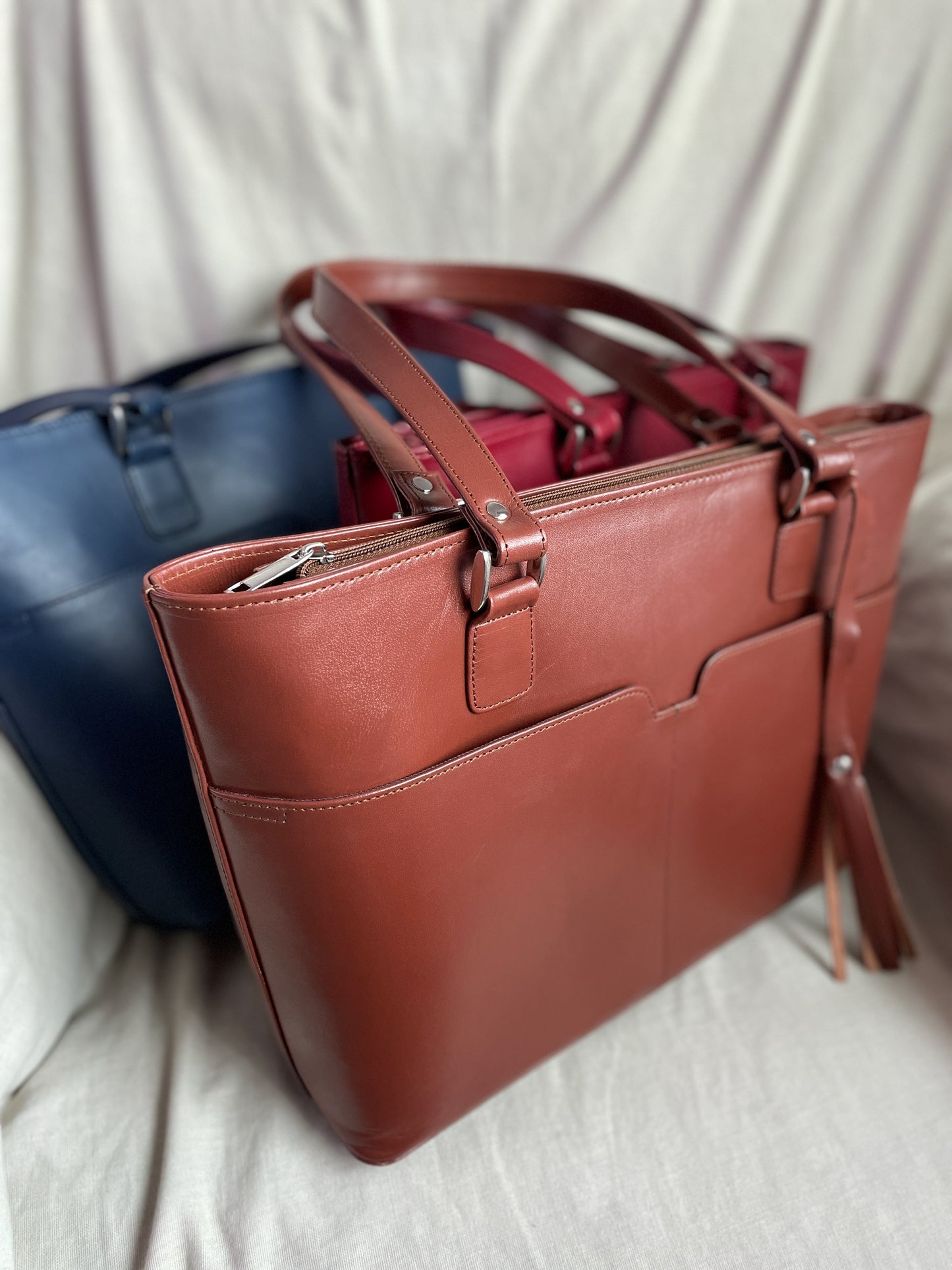 Zipper Tote Bag